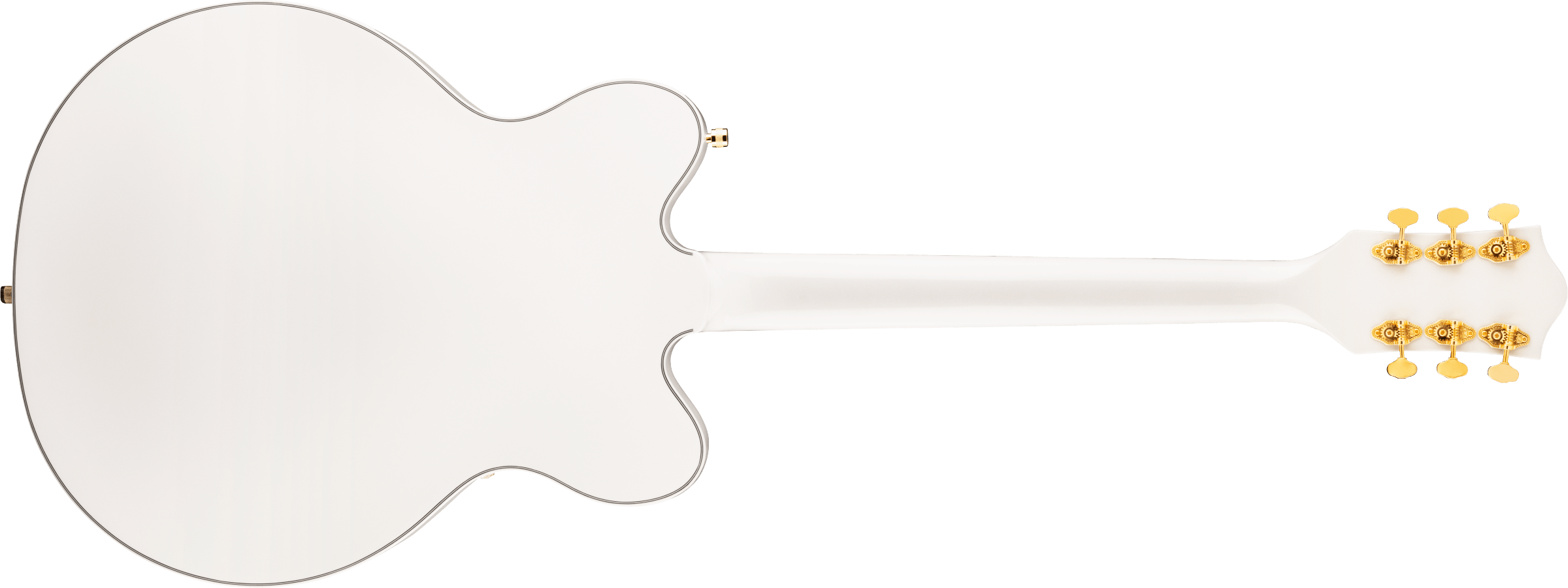 Gretsch G5422GLH Electromatic® Classic Hollow Body Double-Cut with Gold Hardware, Left-Handed, Laurel Fingerboard, Snowcrest White
