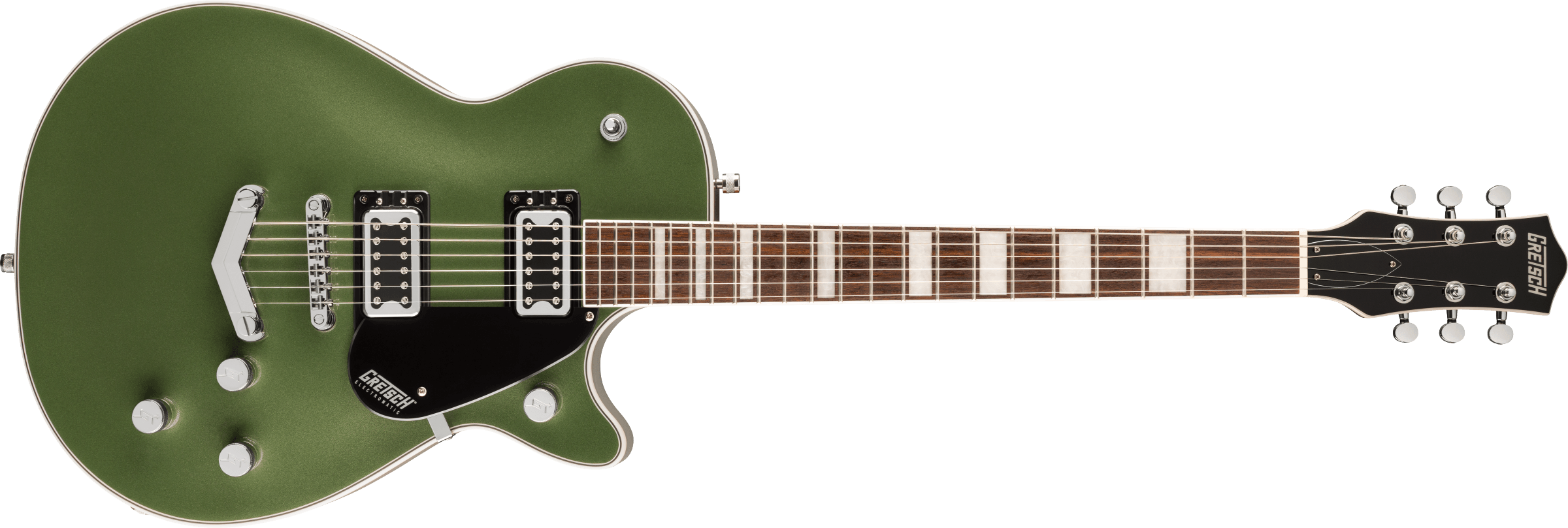 Gretsch -  G5220 Electromatic® Jet™ BT Single-Cut with V-Stoptail, Laurel Fingerboard, Olive Metallic