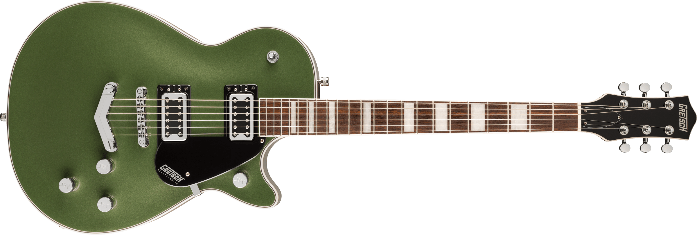 Gretsch G5220 Electromatic® Jet™ BT Single-Cut with V-Stoptail, Laurel Fingerboard, Olive Metallic