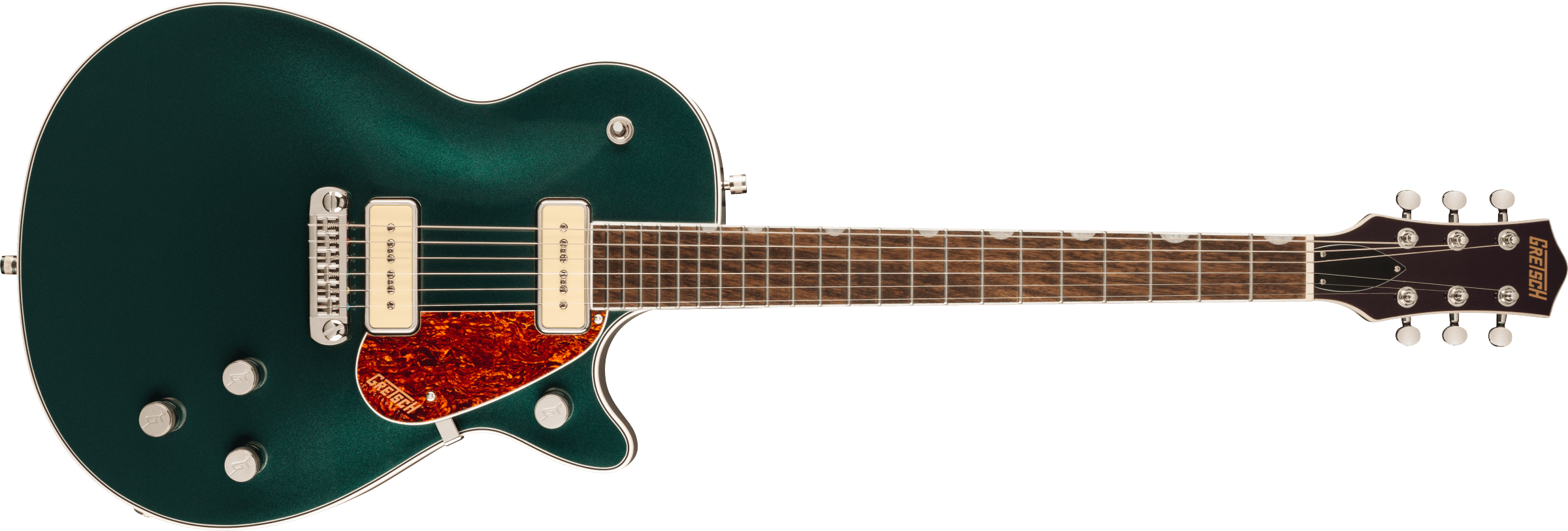 Gretsch G5210-P90 Electromatic® Jet™ Two 90 Single-Cut with Wraparound, Laurel Fingerboard, Cadillac Green