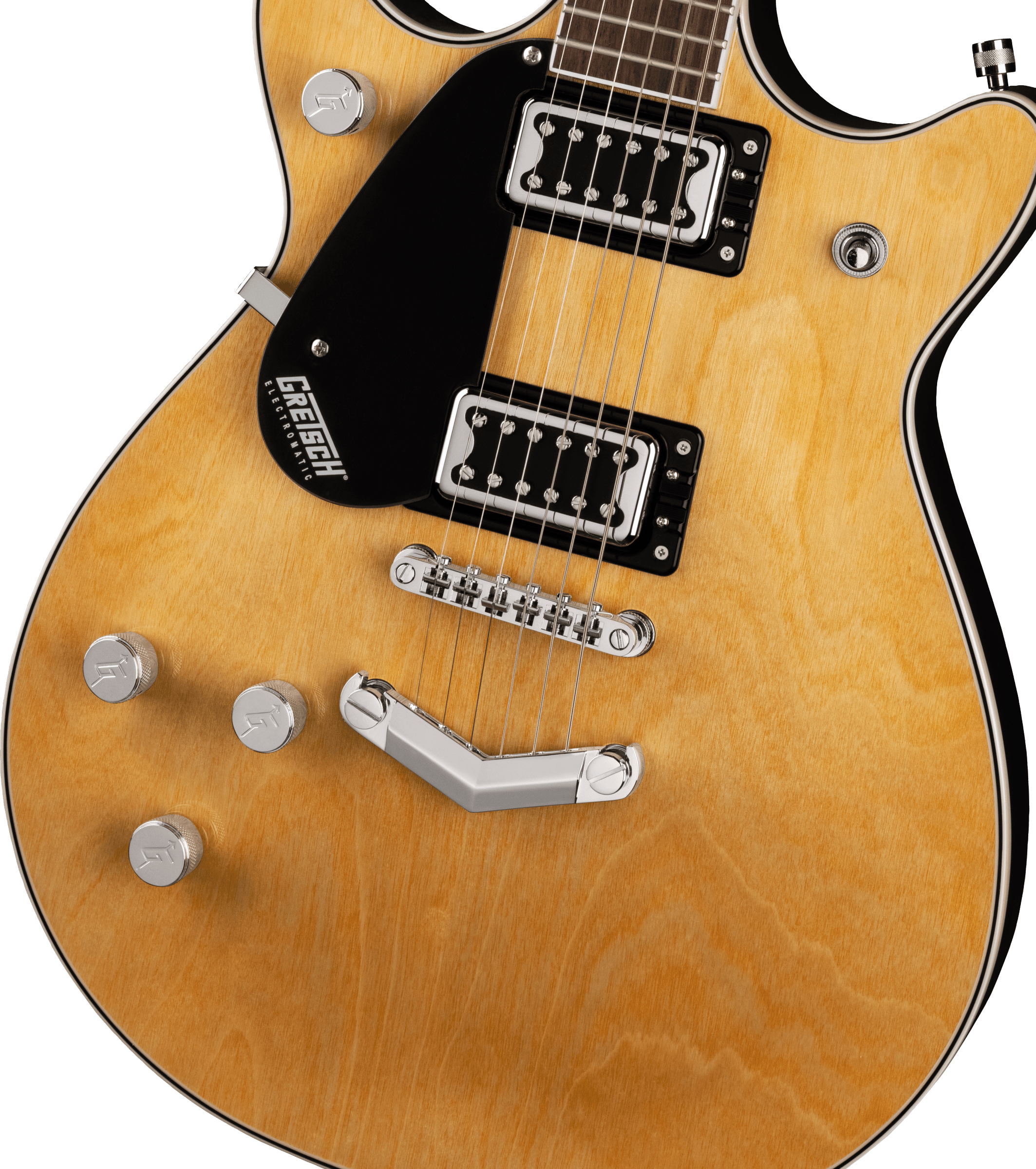 Gretsch G5222LH Electromatic® Double Jet™ BT with V-Stoptail, Left-Handed, Laurel Fingerboard, Natural