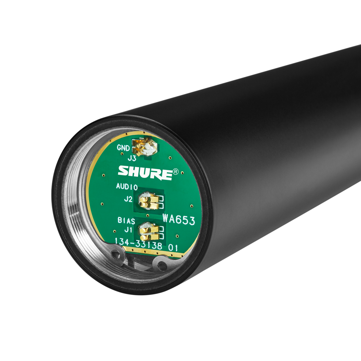 Shure VPH - Long Wired Microphone Handle -Black - product view 2