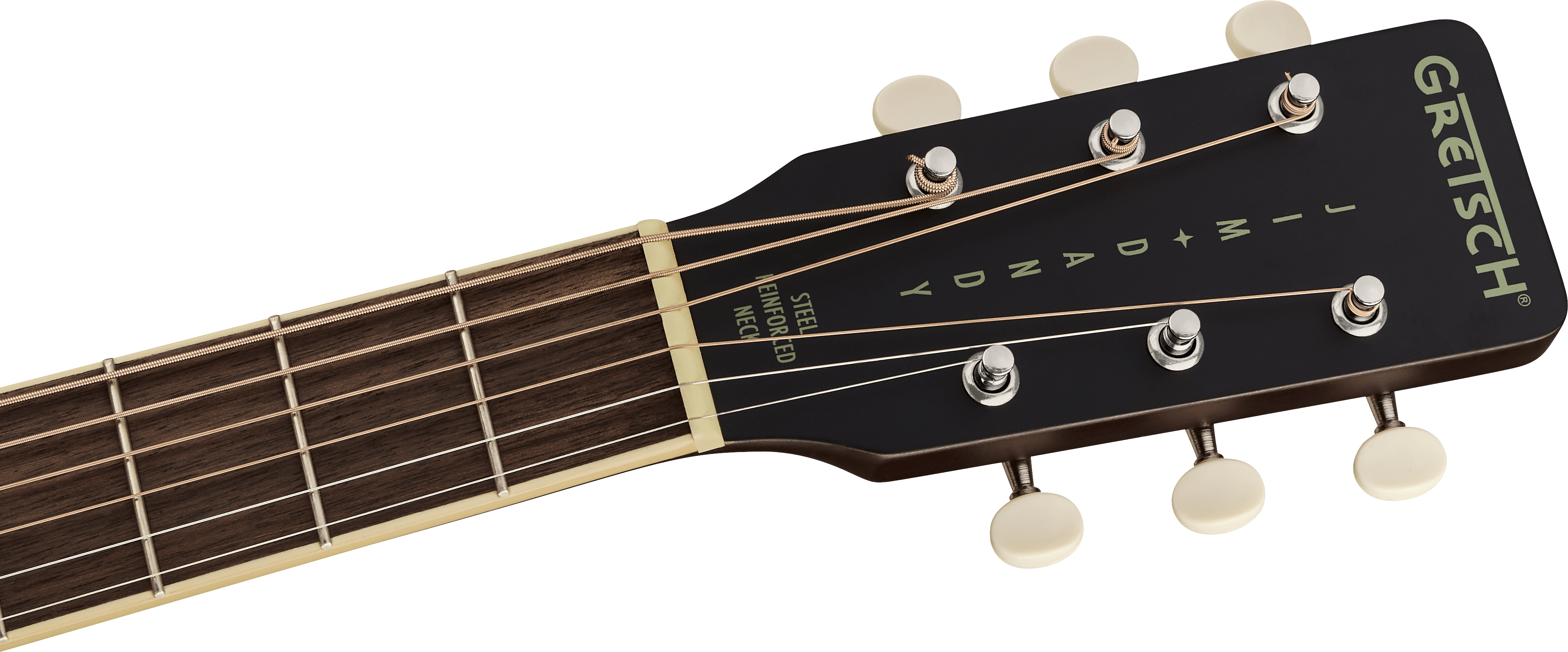 Gretsch - Jim Dandy™ Parlor, Walnut Fingerboard, Black Pickguard, Deep Cherry Burst