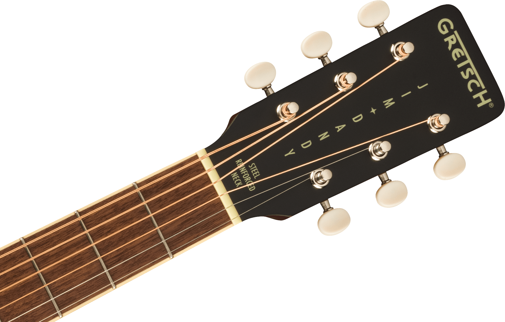 Gretsch Jim Dandy™ Parlor, Walnut Fingerboard, Aged White Pickguard, Frontier Stain