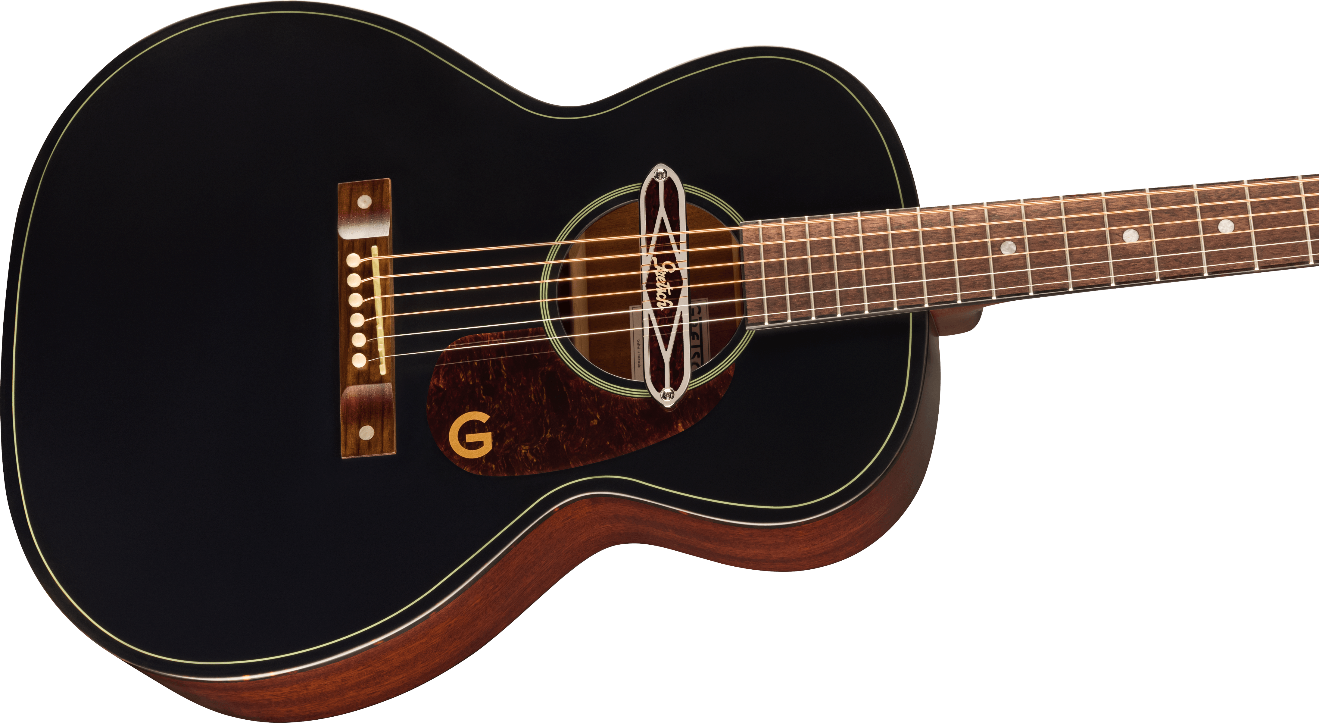 Gretsch Deltoluxe Concert, Walnut Fingerboard, Tortoiseshell Pickguard, Black Top