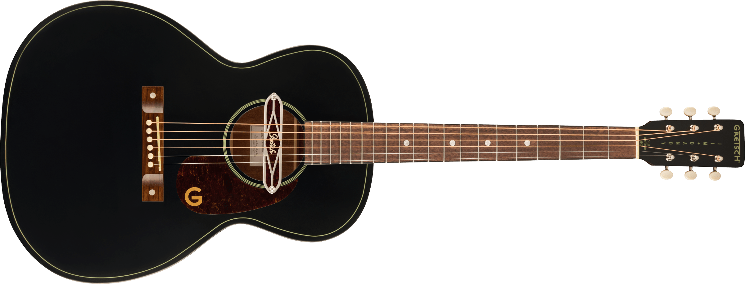 Gretsch Deltoluxe Concert, Walnut Fingerboard, Tortoiseshell Pickguard, Black Top