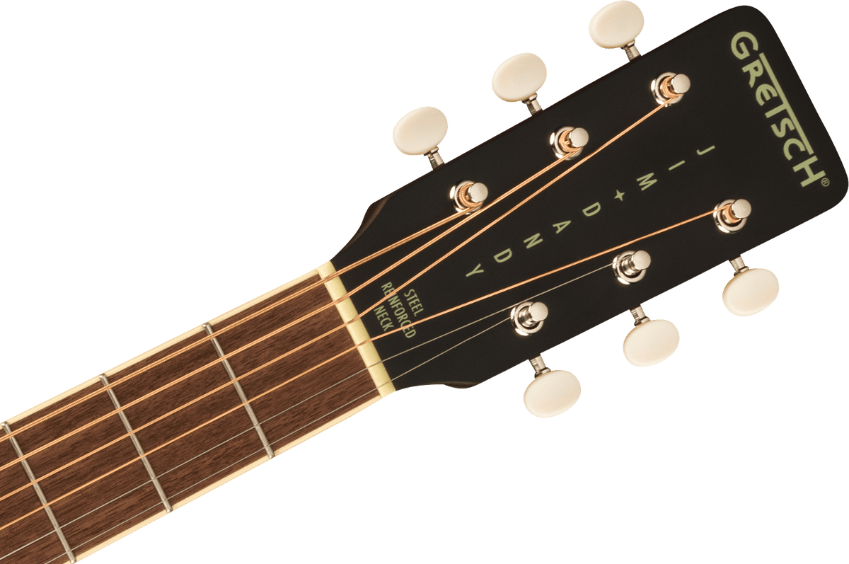 Gretsch -  Jim Dandy™ Dreadnought- Walnut Fingerboard- White Pickguard- Rex Burst