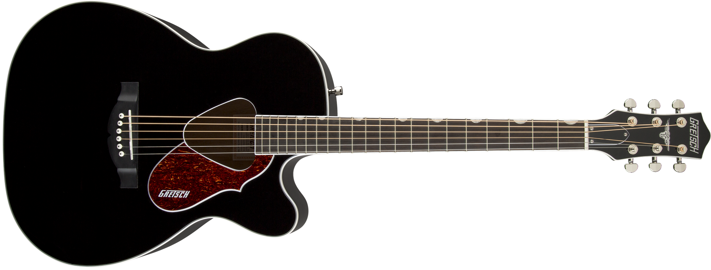 Gretsch G5013CE Rancher™ Jr. Cutaway Acoustic Electric, Fishman® Pickup System, Black