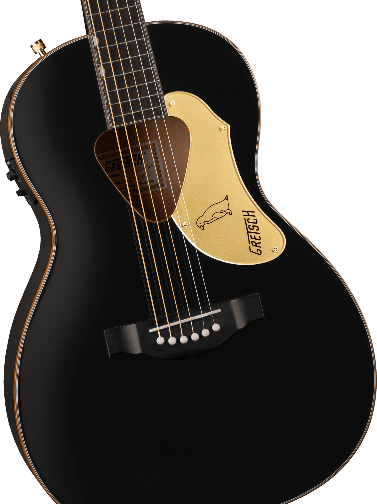 Gretsch - G5021E Rancher™ Penguin™ Parlor Acoustic/Electric- Black
