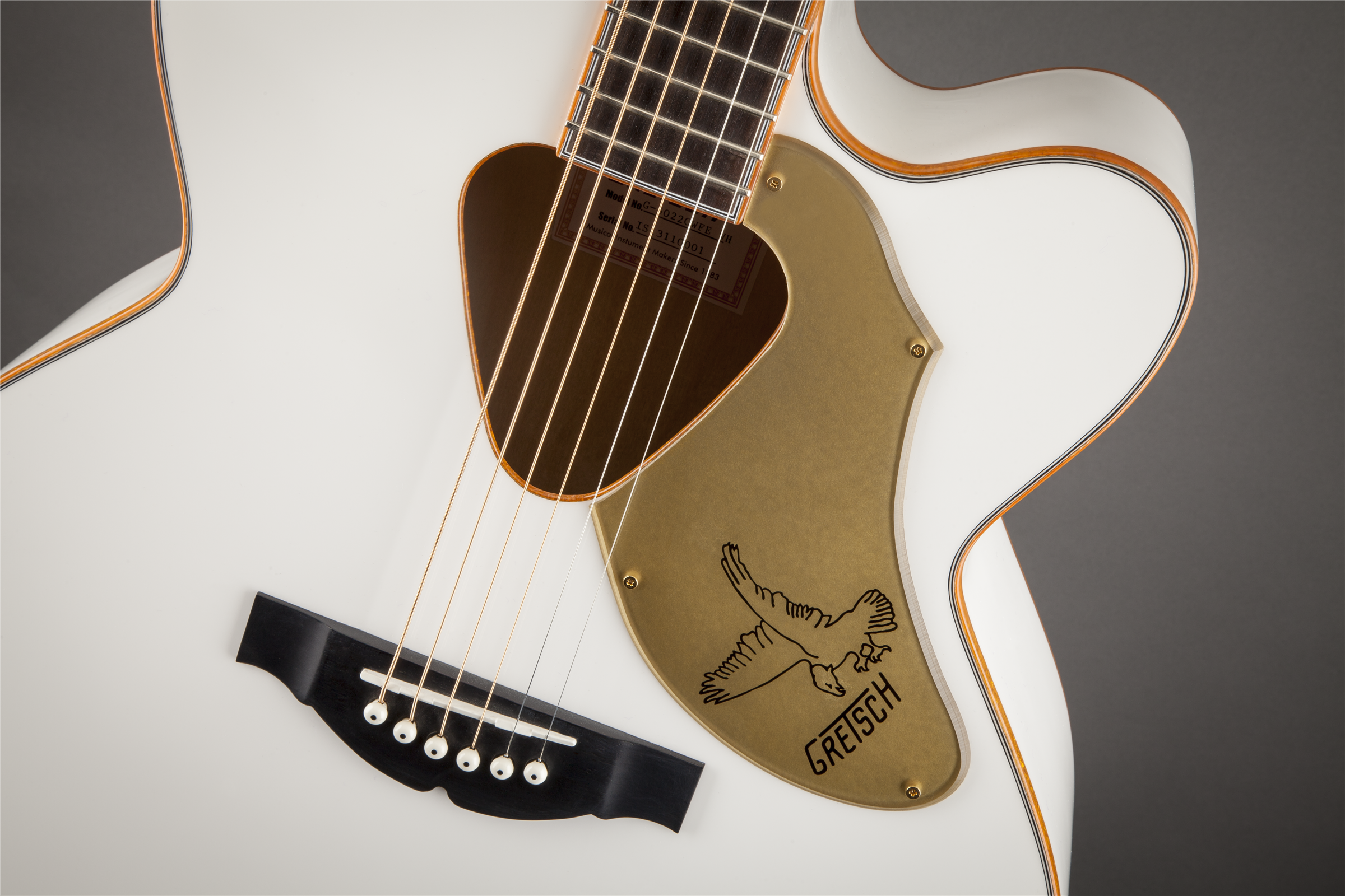 Gretsch G5022CWFE Rancher™ Falcon, Jumbo, Electric, Fishman® Pickup System, White