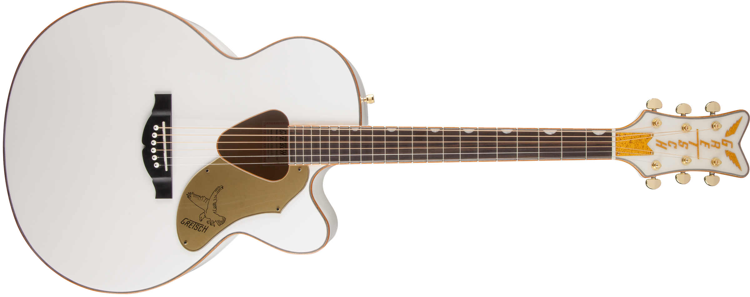Gretsch G5022CWFE Rancher™ Falcon, Jumbo, Electric, Fishman® Pickup System, White