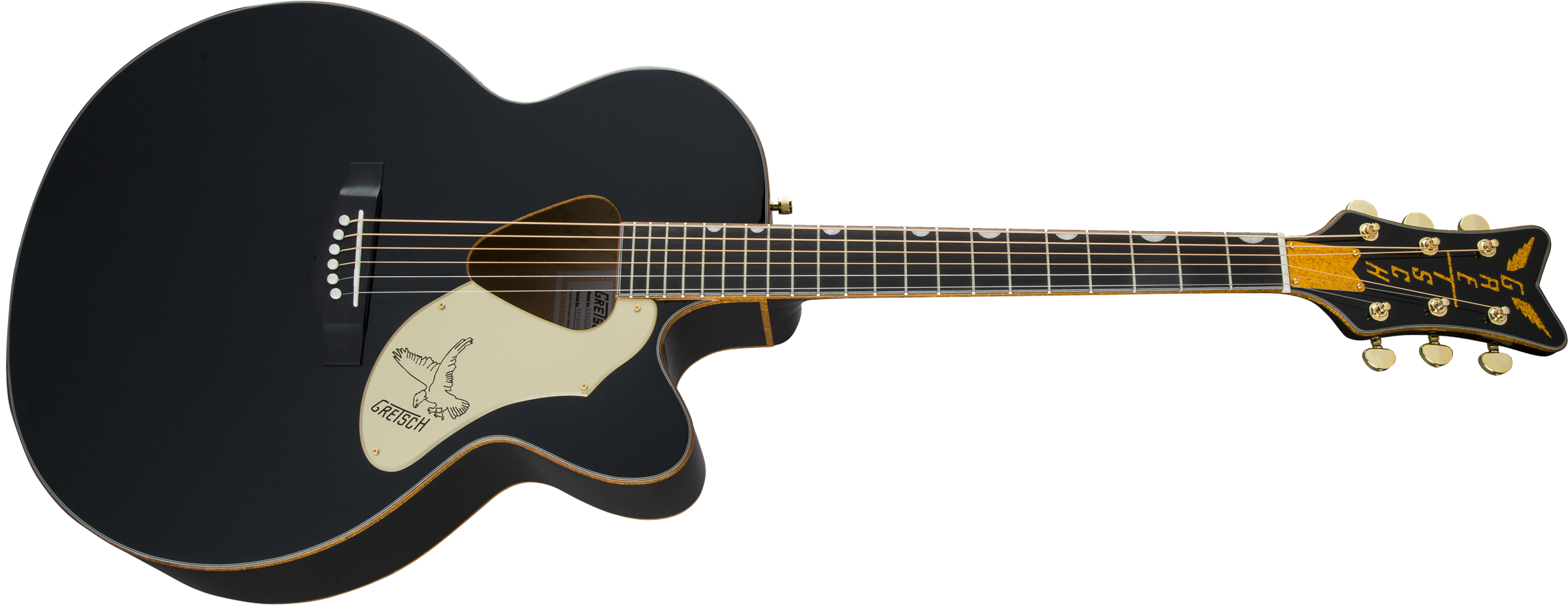 Gretsch G5022CBFE Rancher™ Falcon™ Jumbo Cutaway Acoustic/Electric, Fishman® Pickup System, Black
