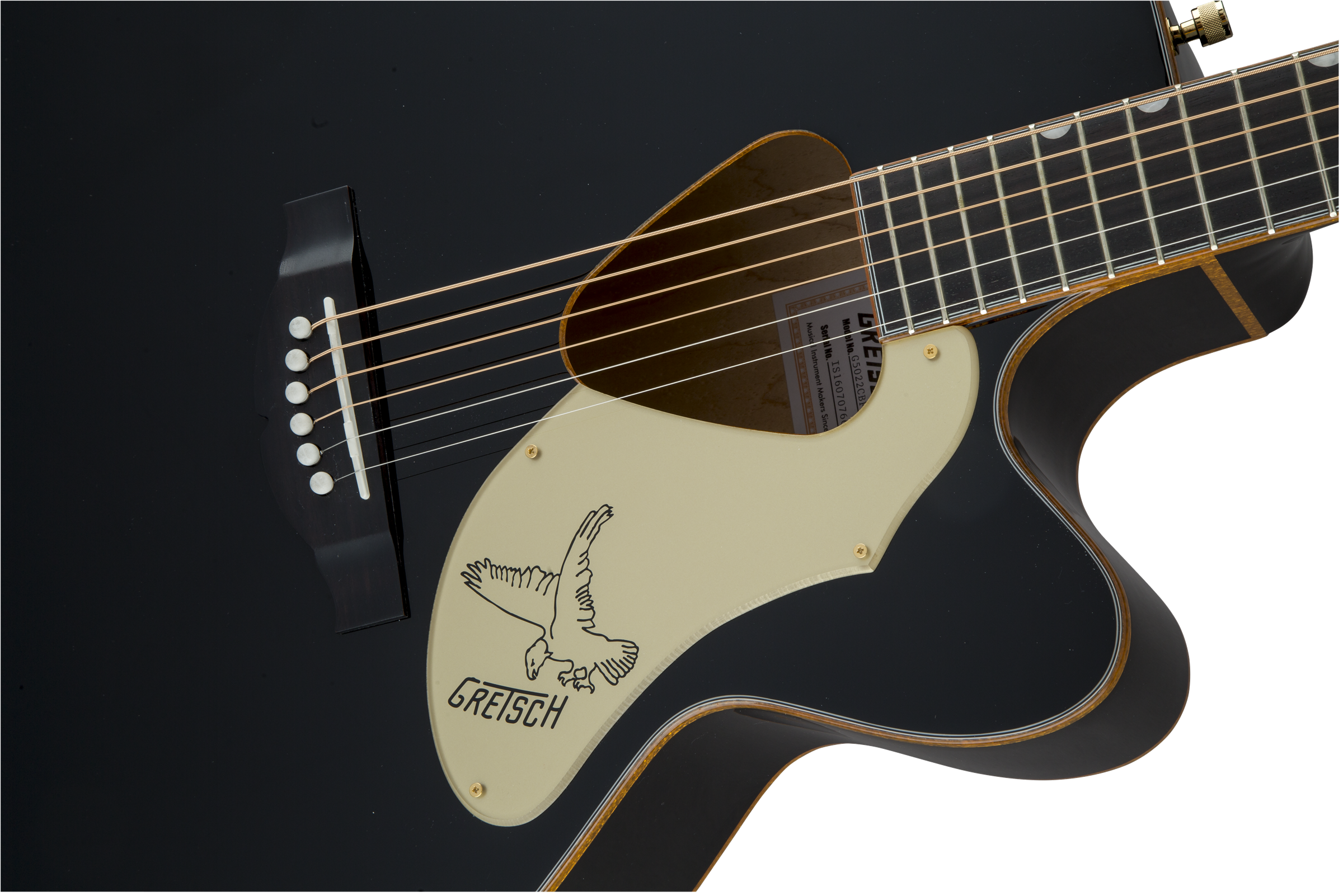 Gretsch G5022CBFE Rancher™ Falcon™ Jumbo Cutaway Acoustic/Electric, Fishman® Pickup System, Black