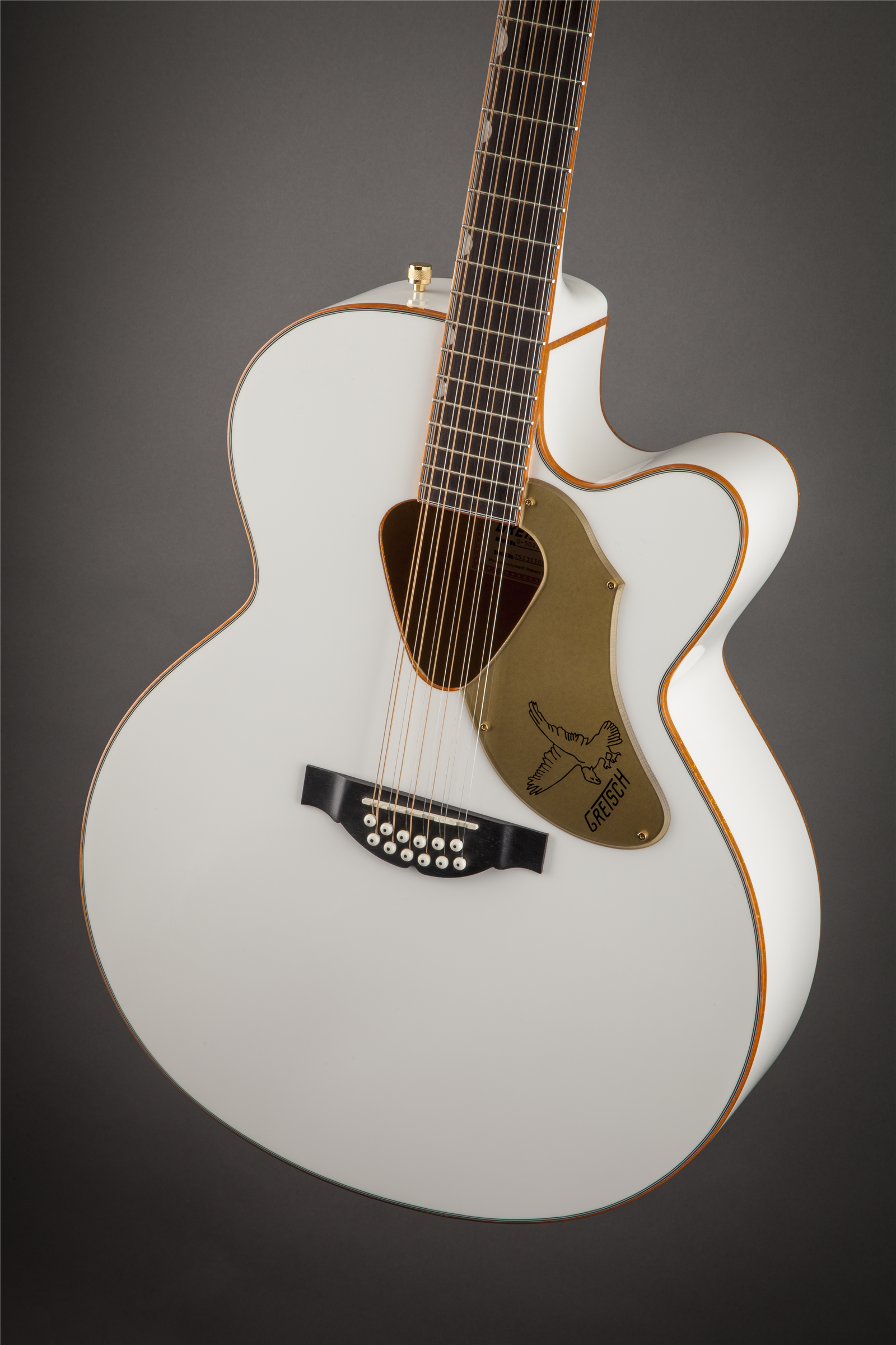 Gretsch G5022CWFE-12 Rancher™ Falcon Jumbo 12-String Cutaway Electric, Fishman® Pickup System, White