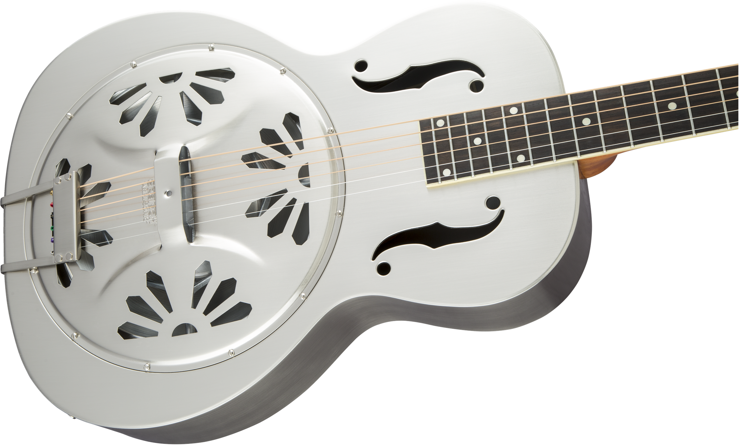 Gretsch G9221 Bobtail™ Steel Round-Neck A.E., Steel Body Spider Cone Resonator Guitar, Fishman® Nashville Resonator Pickup