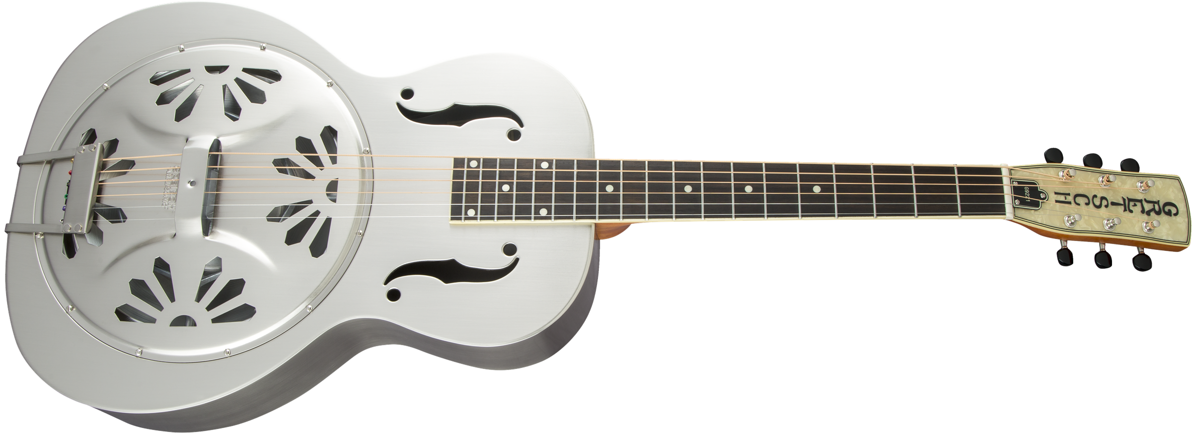Gretsch G9221 Bobtail™ Steel Round-Neck A.E., Steel Body Spider Cone Resonator Guitar, Fishman® Nashville Resonator Pickup