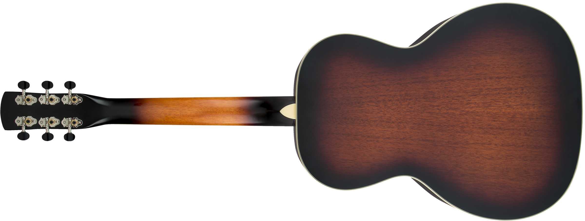 Gretsch G9240 Alligator™ Round-Neck, Mahogany Body Biscuit Cone Resonator Guitar, 2-Color Sunburst