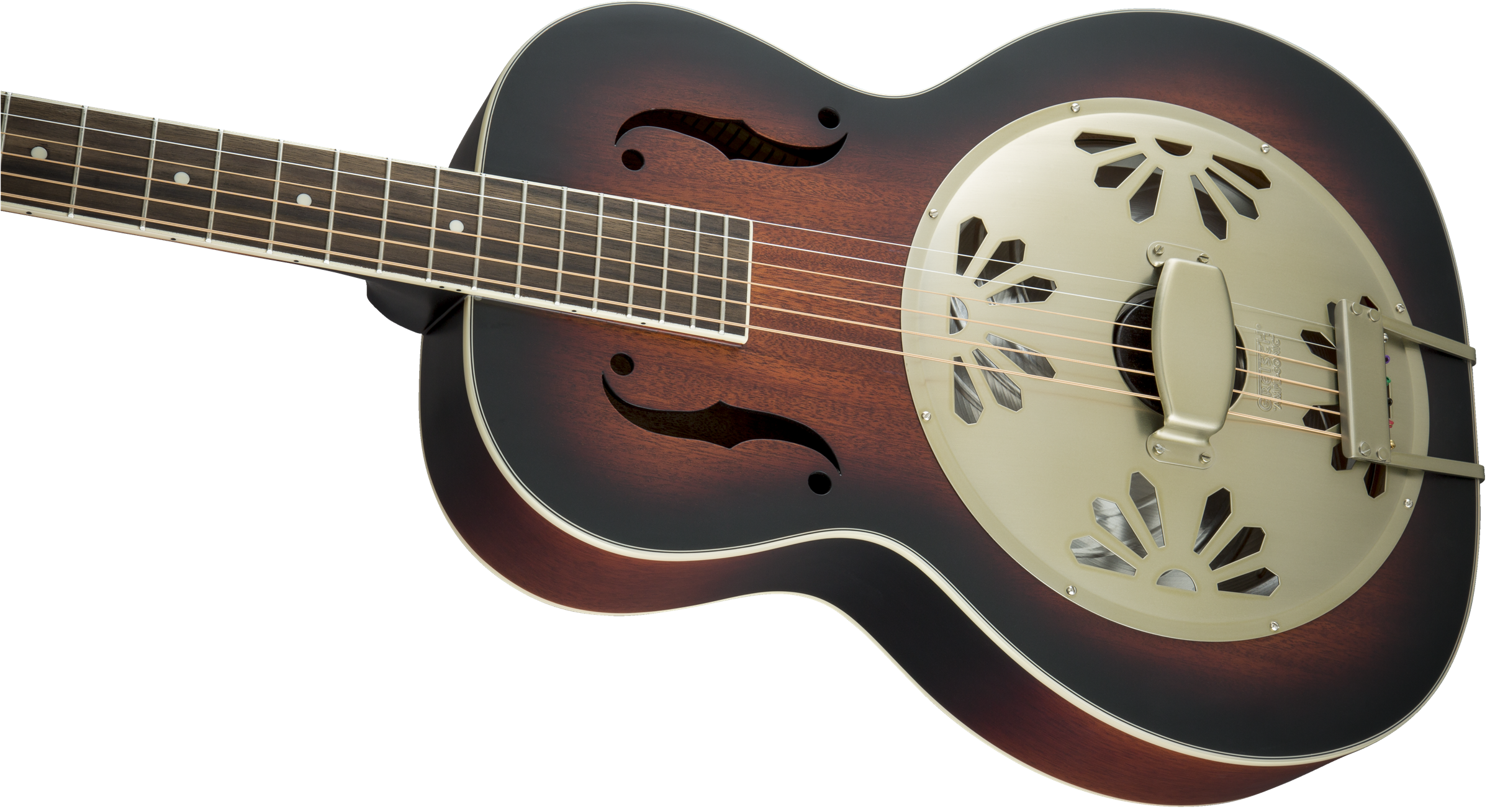 Gretsch G9241 Alligator™ Biscuit Round-Neck Resonator Guitar with Fishman® Nashville Pickup, 2-Color Sunburst