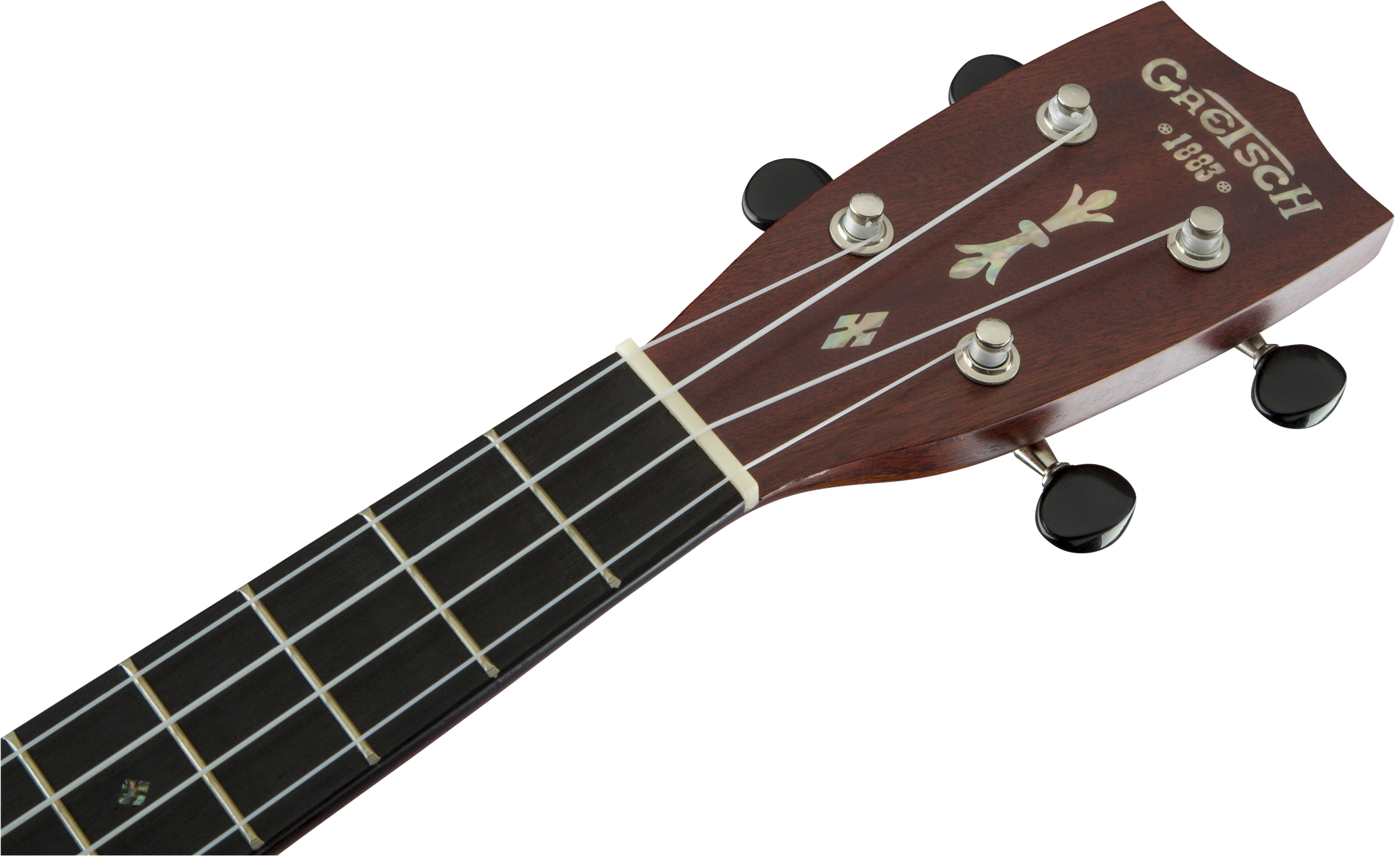 Gretsch G9112 Resonator-Ukulele with Gig Bag, Ovangkol Fingerboard, Biscuit Cone, Honey Mahogany Stain