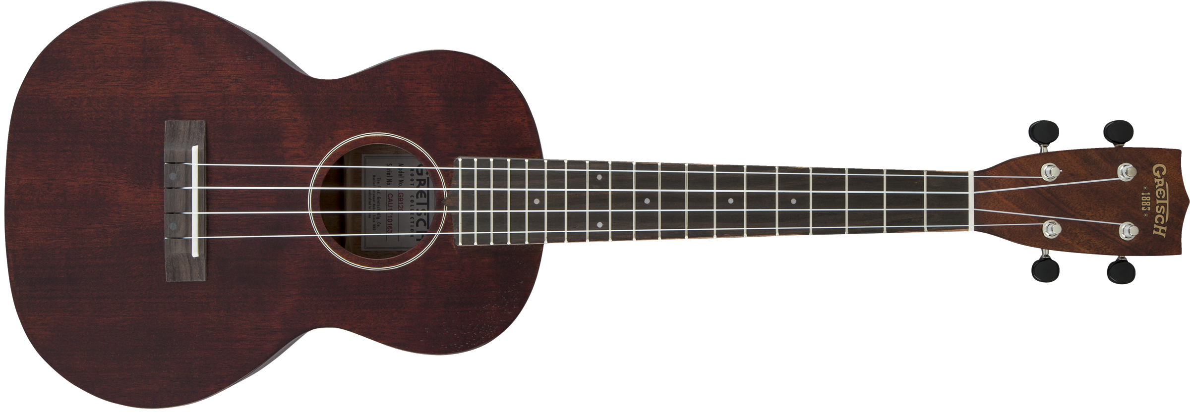 Gretsch G9120 Tenor Standard Ukulele with Gig Bag, Ovangkol Fingerboard, Vintage Mahogany Stain