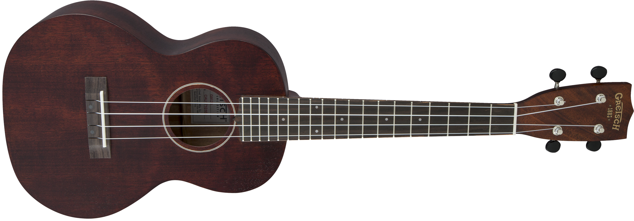 Gretsch G9120 Tenor Standard Ukulele with Gig Bag, Ovangkol Fingerboard, Vintage Mahogany Stain