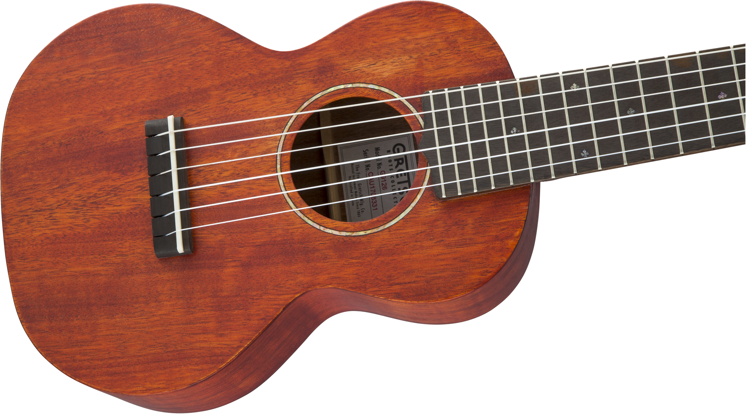 Gretsch G9126 Guitar-Ukulele with Gig Bag, Ovangkol Fingerboard, Honey Mahogany Stain