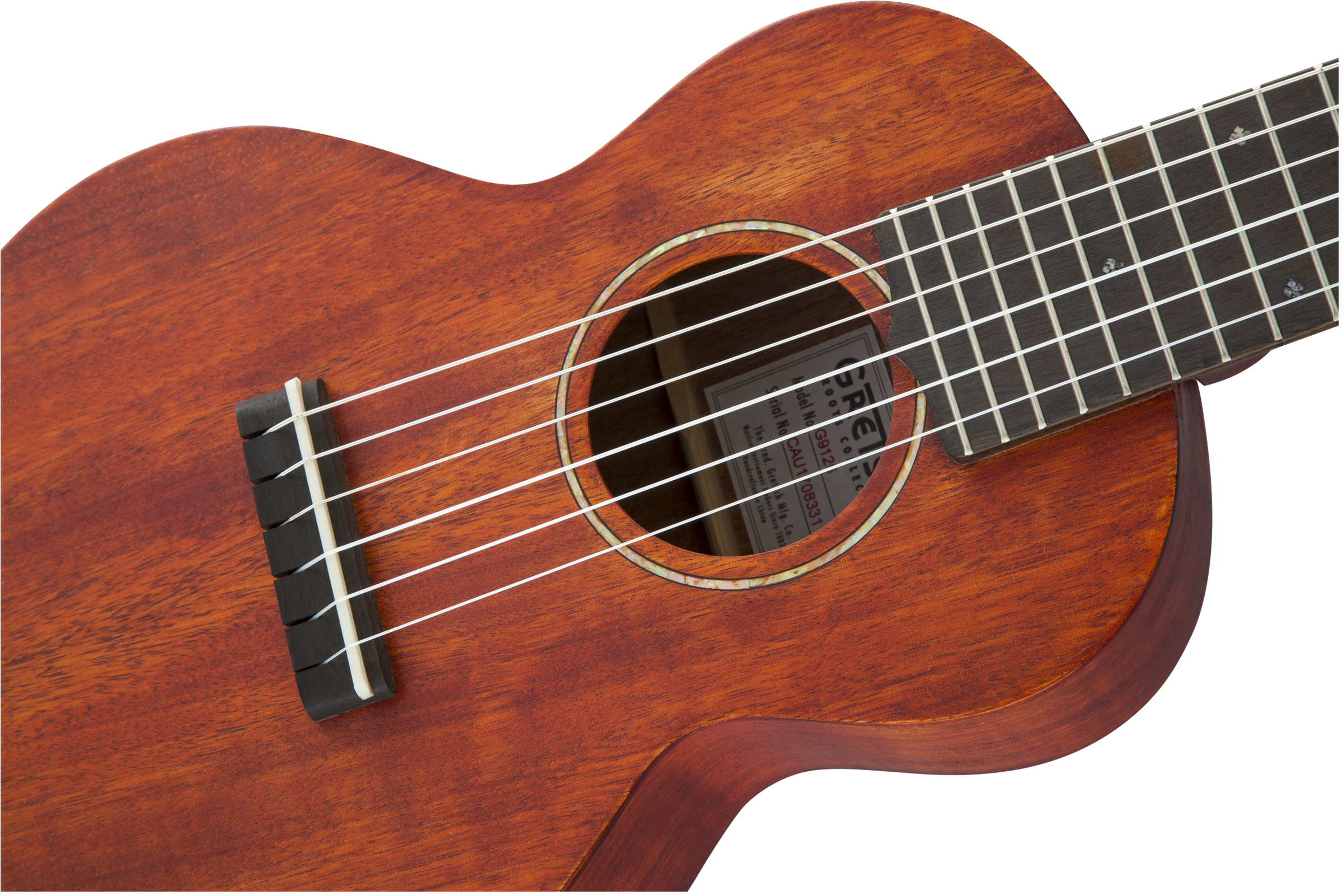 Gretsch G9126 Guitar-Ukulele with Gig Bag, Ovangkol Fingerboard, Honey Mahogany Stain