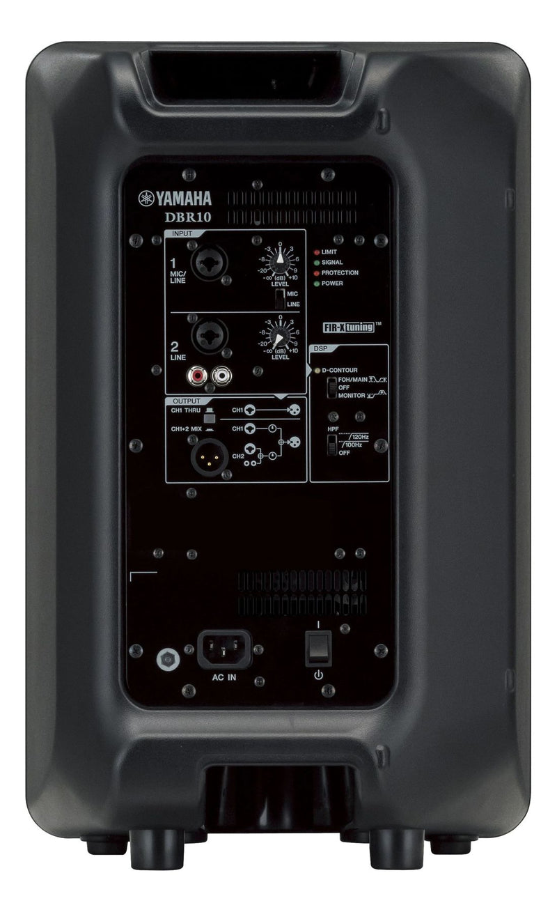 Yamaha DBR10 700W 2-Way Powered Speaker (Black) - 10in