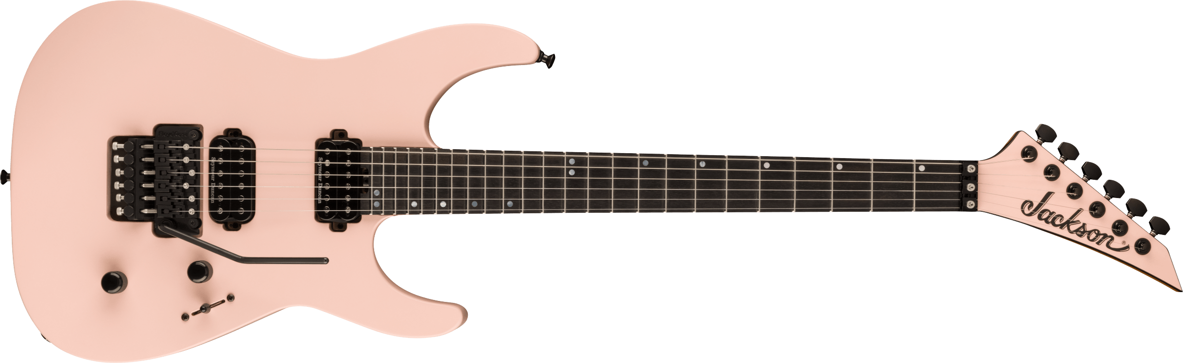 American Series Virtuoso™. Streaked Ebony Fingerboard. Satin Shell Pink