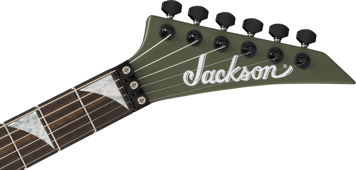 Jackson American Series Soloist™ SL2MG. Ebony Fingerboard. Matte Army Drab