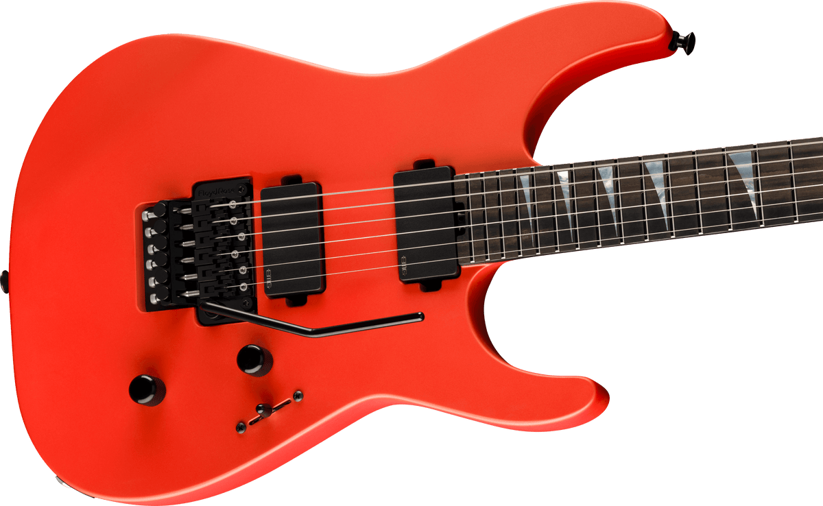 Jackson American Series Soloist™ SL2MG. Ebony Fingerboard. Satin Lambo Orange