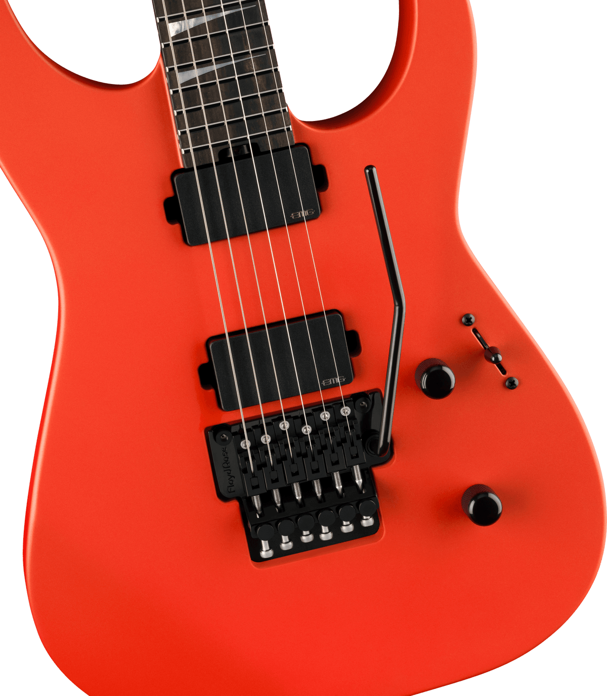 Jackson American Series Soloist™ SL2MG. Ebony Fingerboard. Satin Lambo Orange