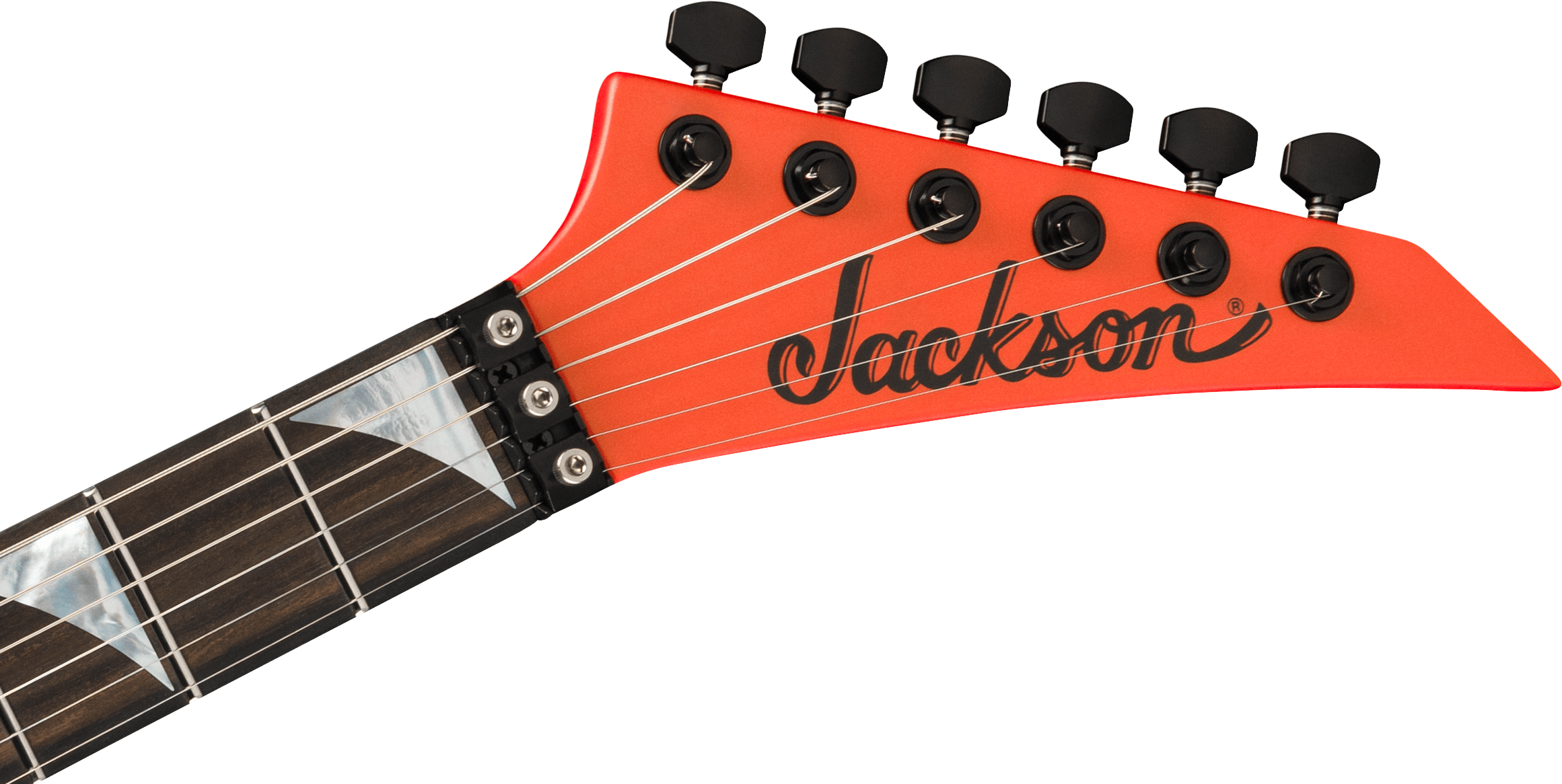 Jackson - American Series Soloist™ SL2MG, Ebony Fingerboard, Satin Lambo Orange