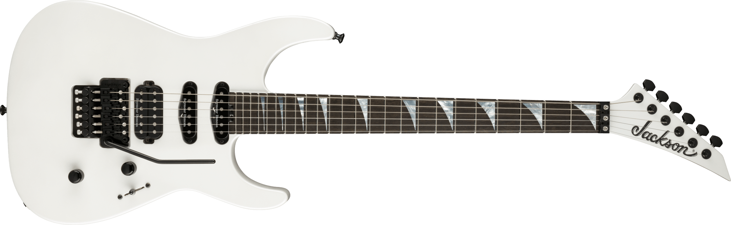 American Series Soloist™ SL3. Ebony Fingerboard. Platinum Pearl