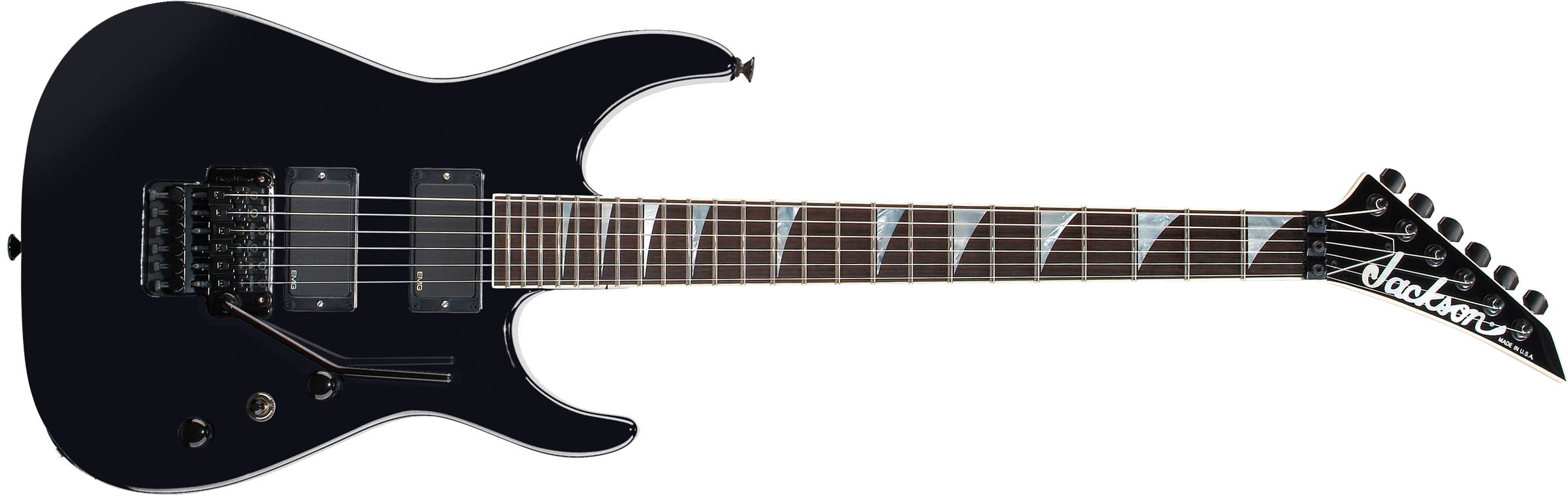 USA Select Dinky® DK1. Ebony Fingerboard. Gloss Black