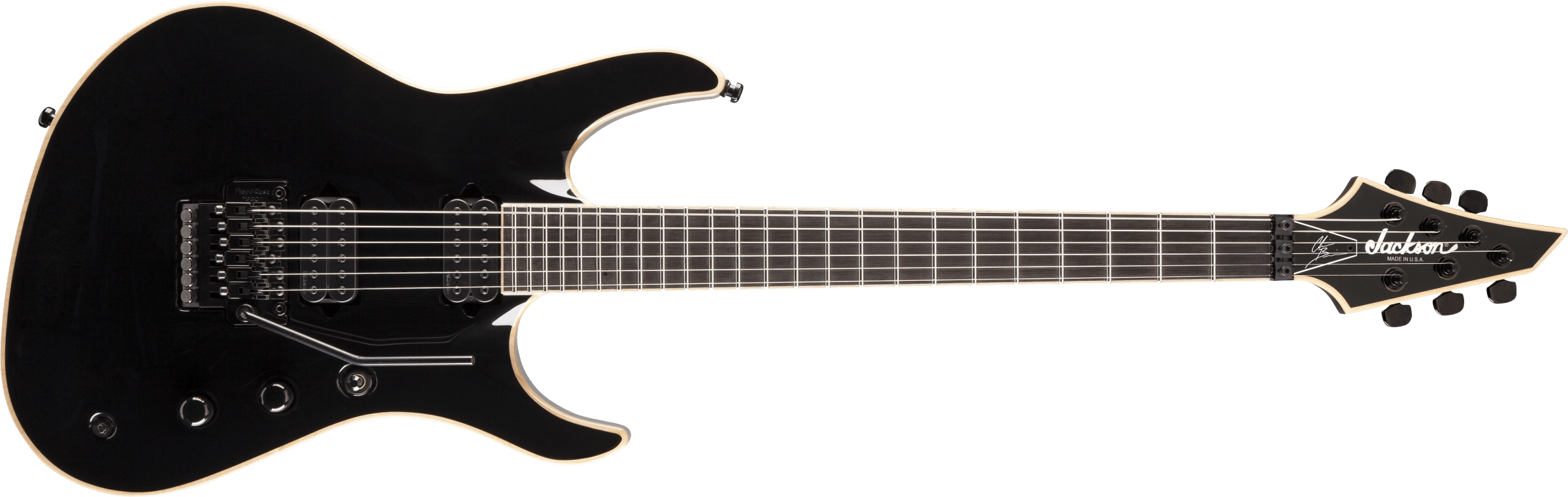 USA Signature Chris Broderick Soloist™ 6. Ebony Fingerboard. Gloss Black