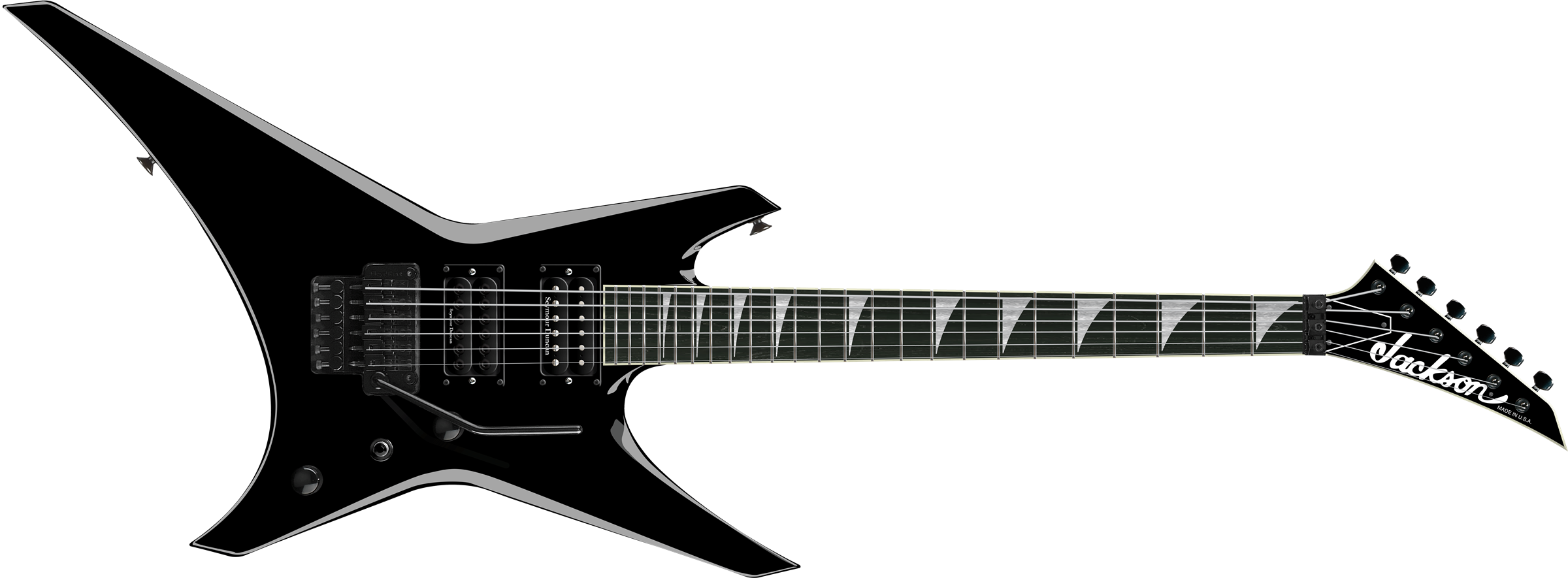 USA Select Warrior™ WR1. Ebony Fingerboard. Gloss Black