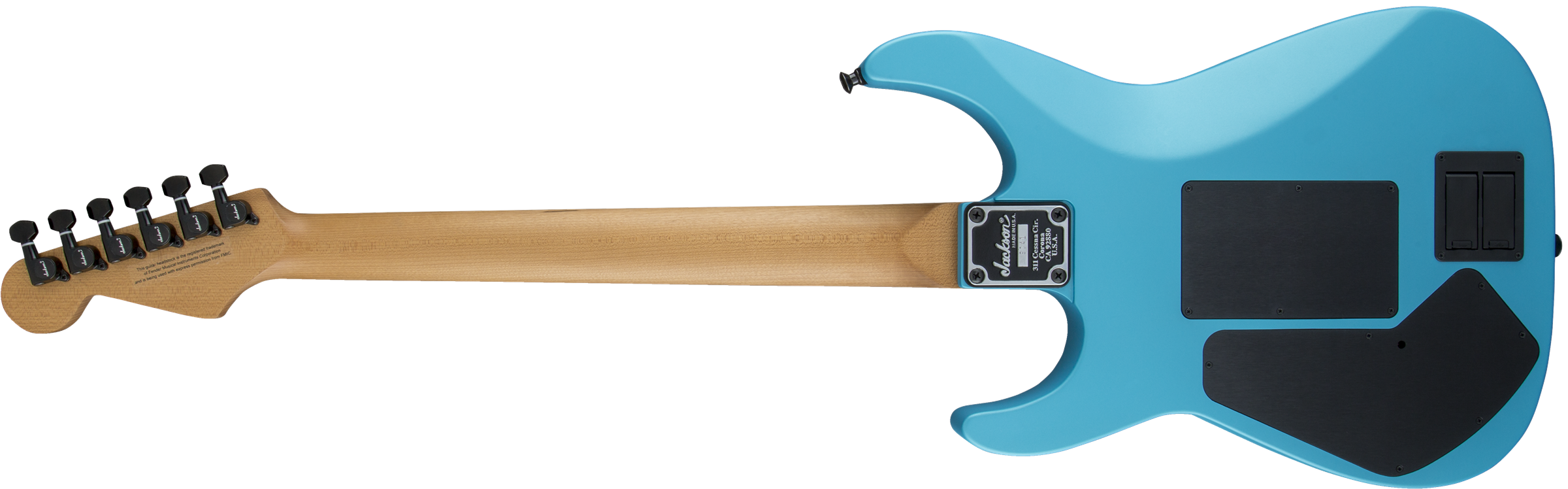 USA Signature Phil Collen PC1™ Matte, Caramelized Flame Maple Fingerboard, Matte Blue Frost