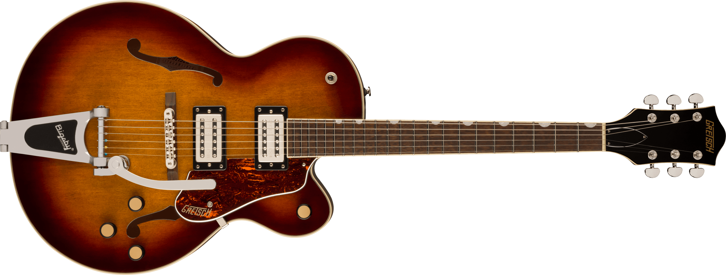 Gretsch G2420T Streamliner™ Hollow Body with Bigsby®, Laurel Fingerboard, Broad'Tron™ BT-3S Pickups, Havana Burst