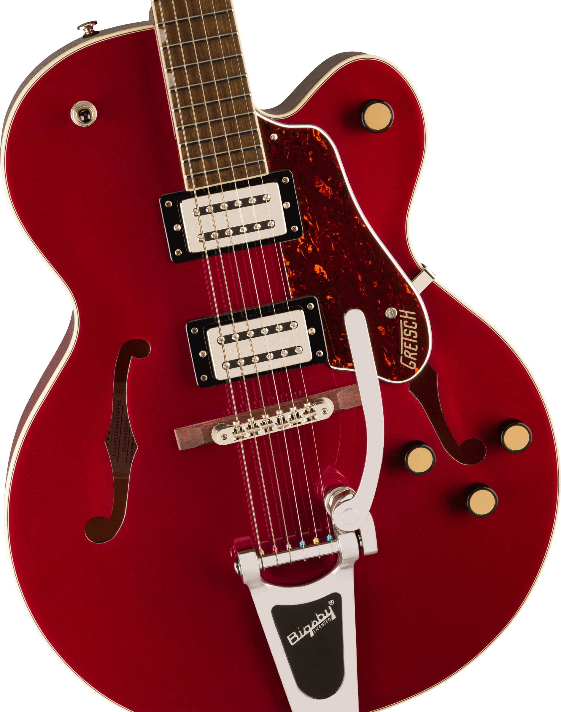 Gretsch G2420T Streamliner™ Hollow Body with Bigsby®, Laurel Fingerboard, Broad'Tron™ BT-3S Pickups, Brandywine