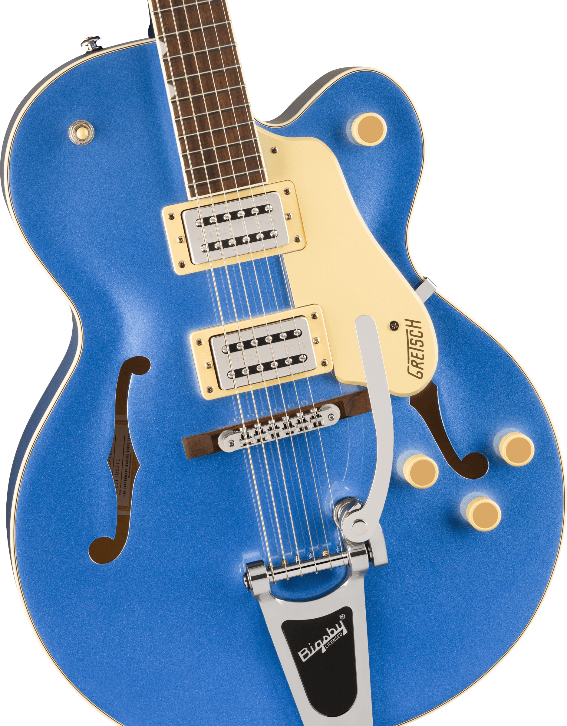 Gretsch G2420T Streamliner™ Hollow Body with Bigsby®, Laurel Fingerboard, Broad'Tron™ BT-3S Pickups, Fairlane Blue
