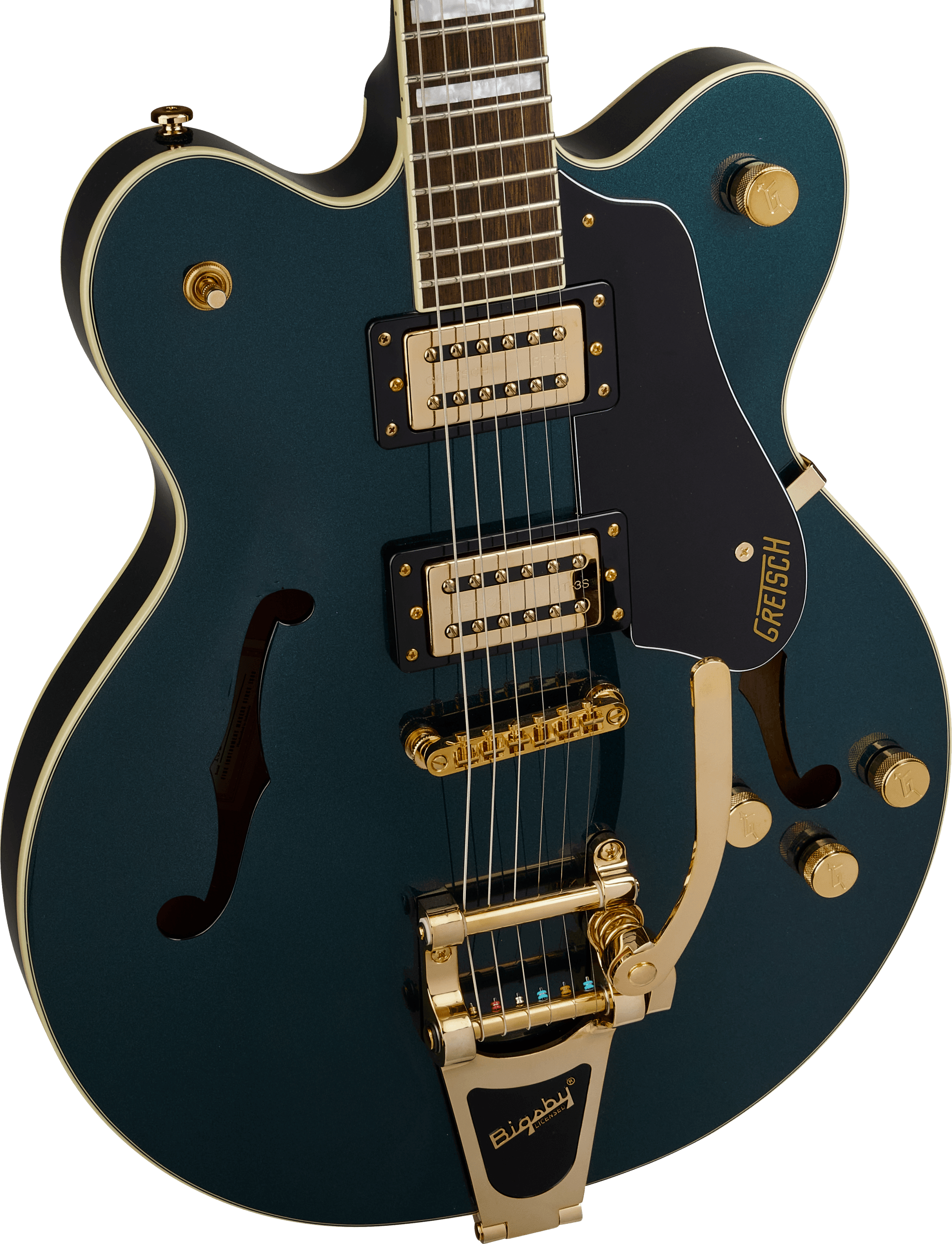 Gretsch G2622TG Streamliner™ Center Block Double-Cut with Bigsby® LTD, Laurel Fingerboard, Broad’Tron™ BT-3S Pickups, Midnight Sapphire