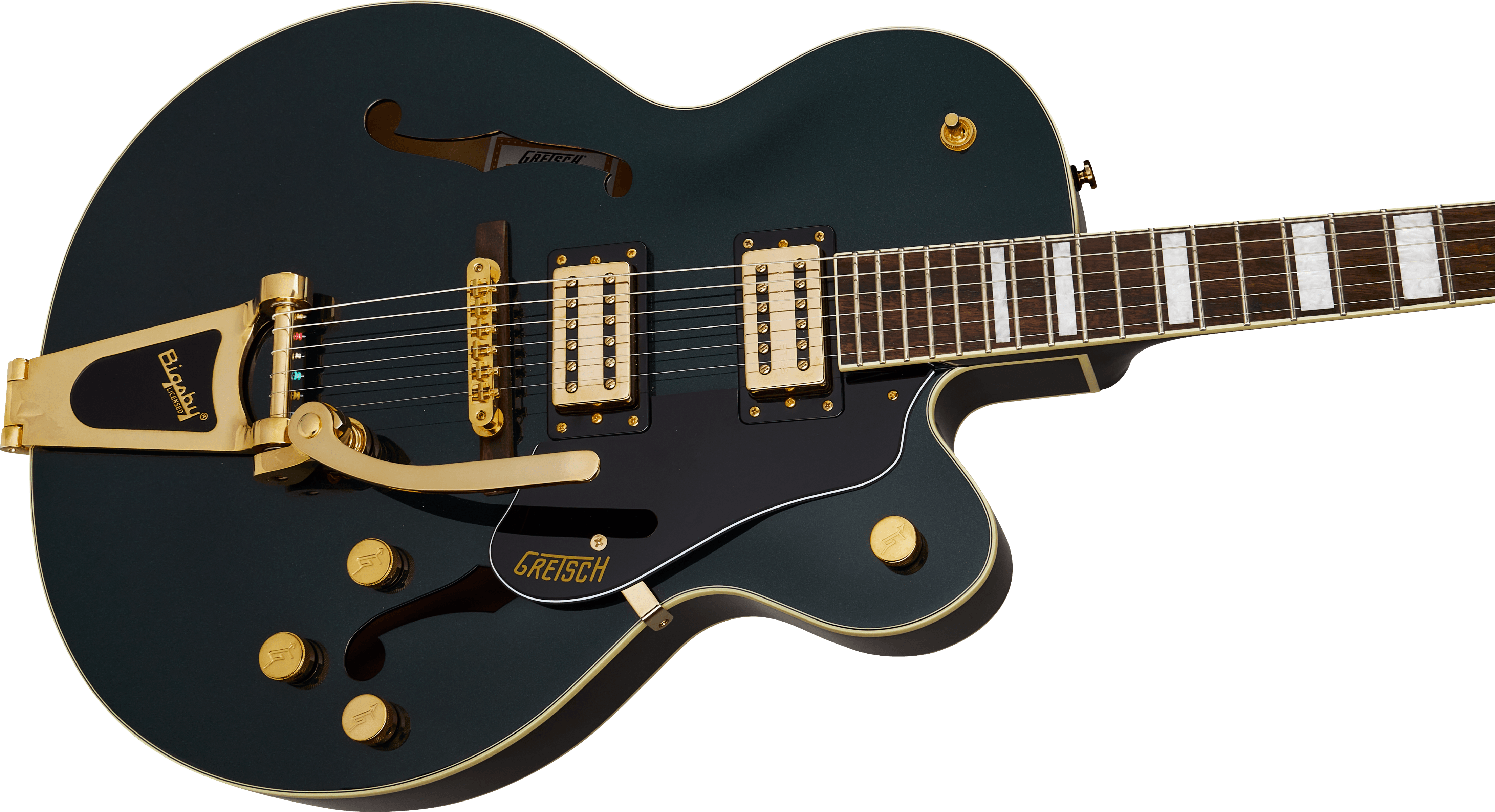 Gretsch G2420TG Streamliner™ Hollow Body with Bigsby® LTD, Laurel Fingerboard, Broad'Tron™ BT-3S Pickups, Cadillac Green