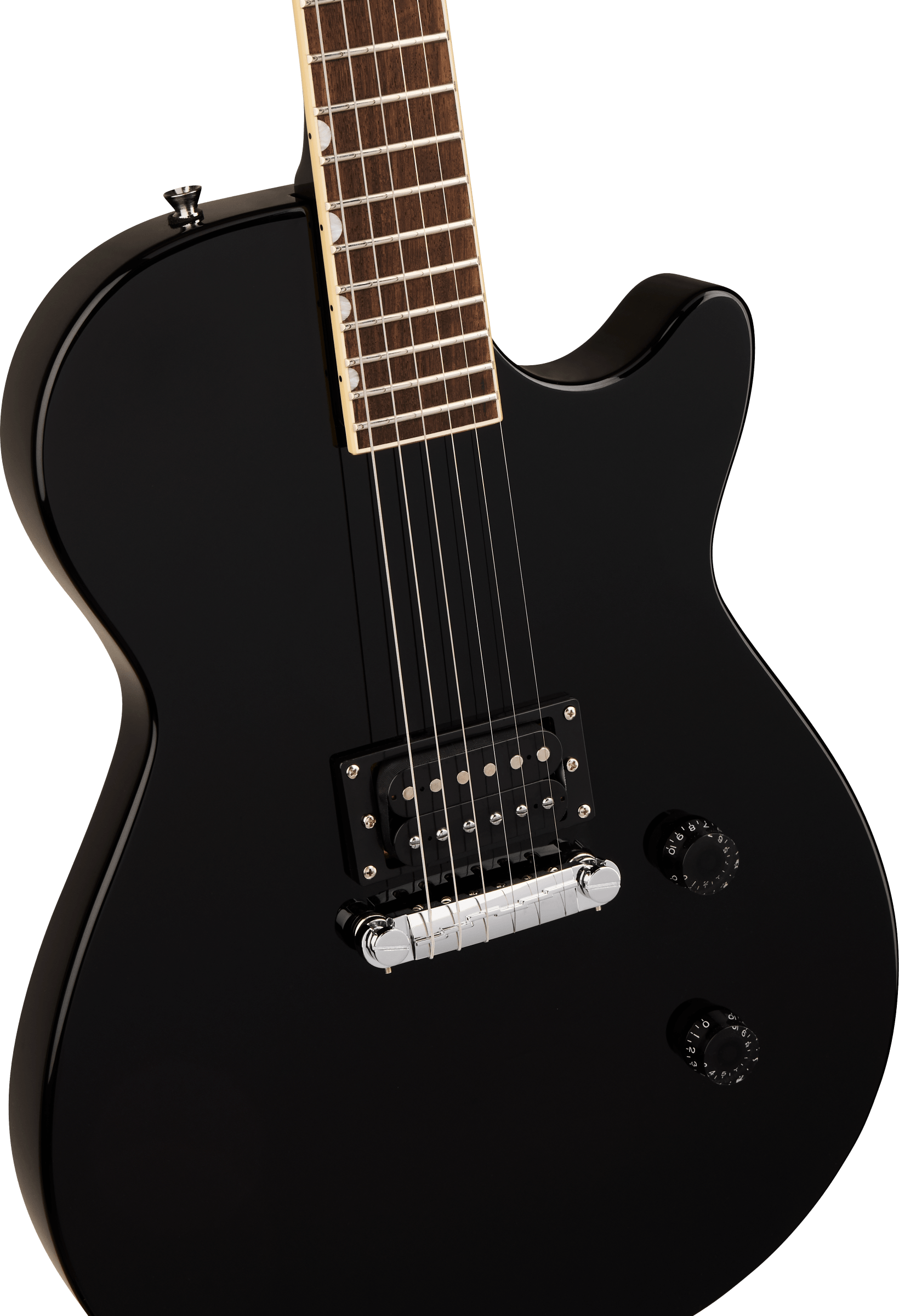 Streamliner™ Jet™ Club 1 Pickup Laurel Fingerboard, Jet Black