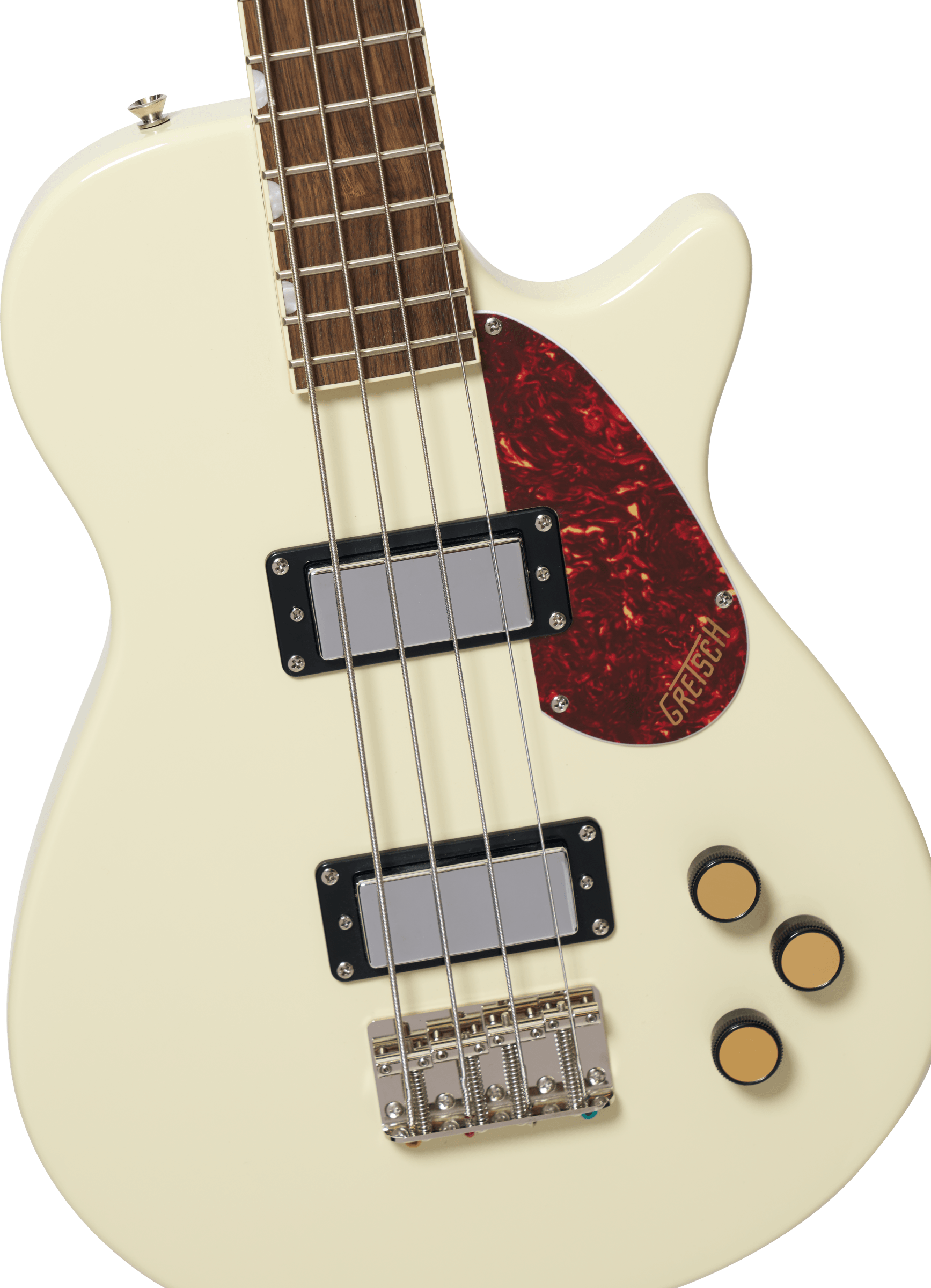 Gretsch Streamliner™ Jet™ Club Bass Single-Cut, Laurel Fingerboard, Vintage White