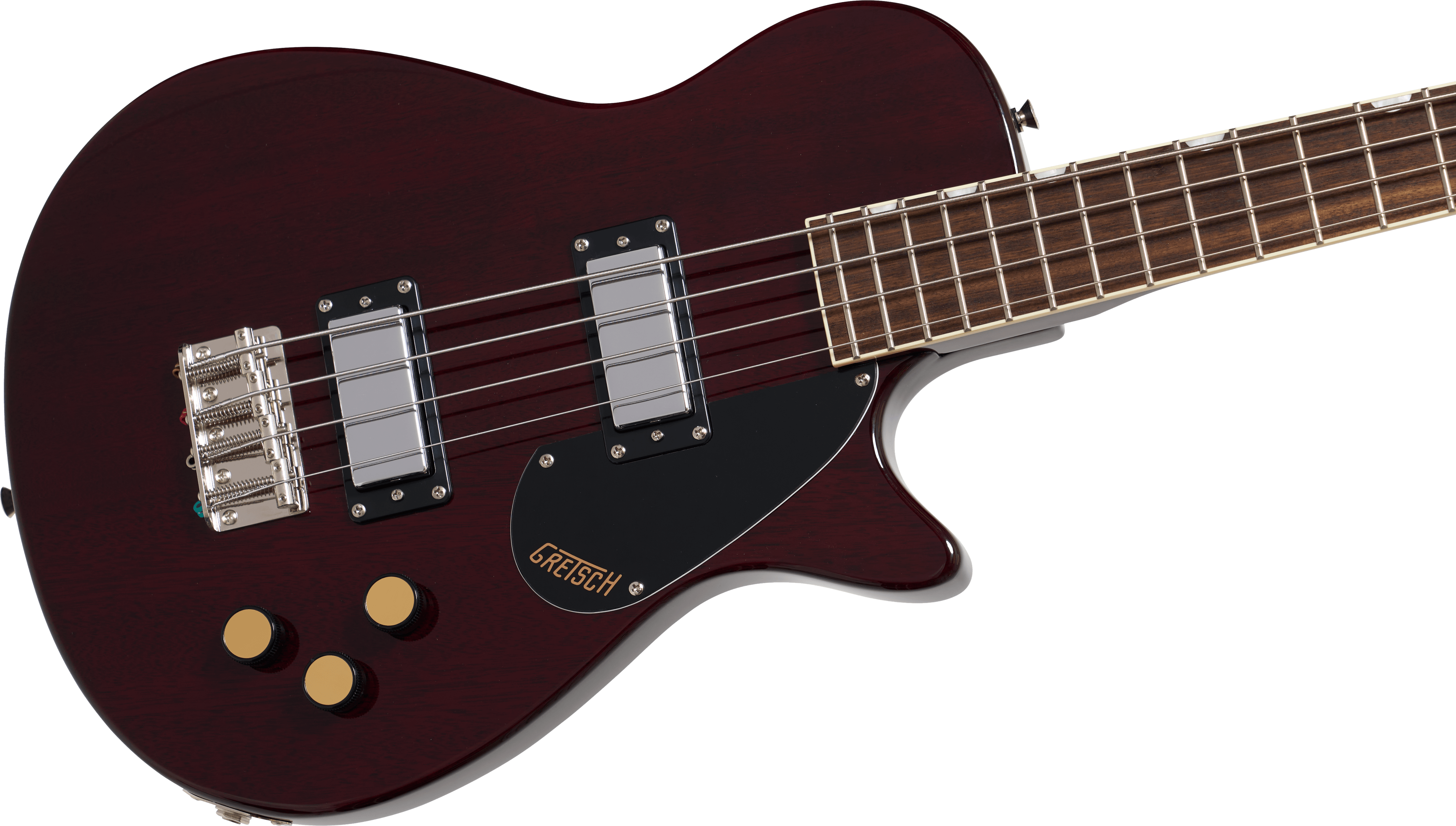 Gretsch Streamliner™ Jet™ Club Bass Single-Cut, Laurel Fingerboard, Walnut Stain