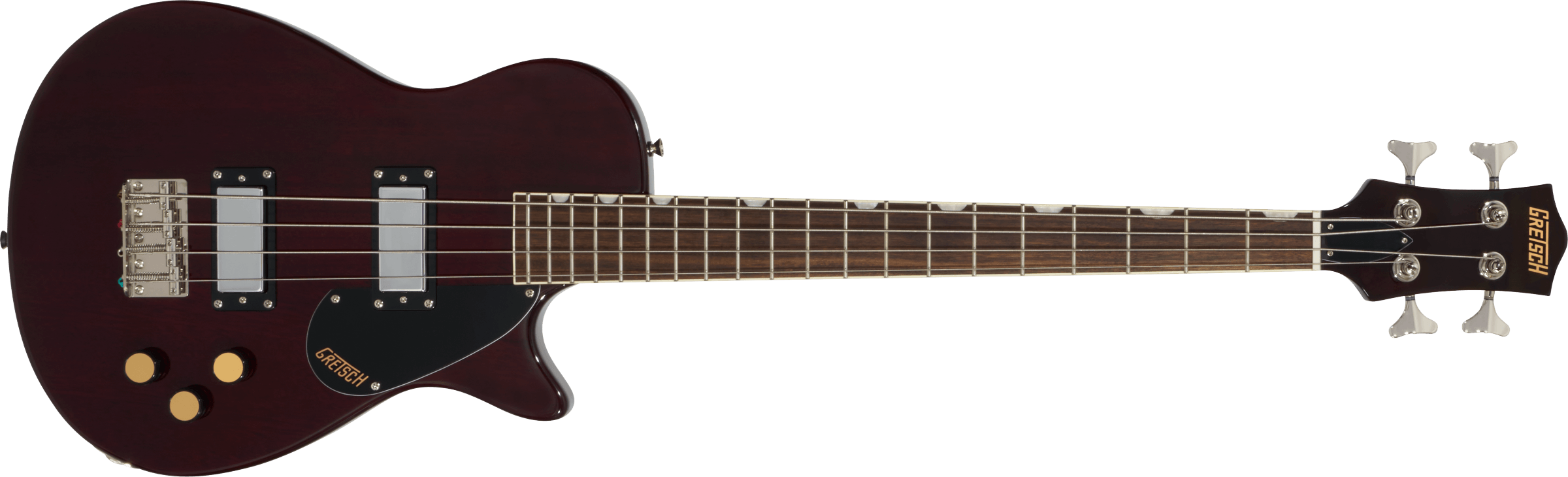 Gretsch Streamliner™ Jet™ Club Bass Single-Cut, Laurel Fingerboard, Walnut Stain