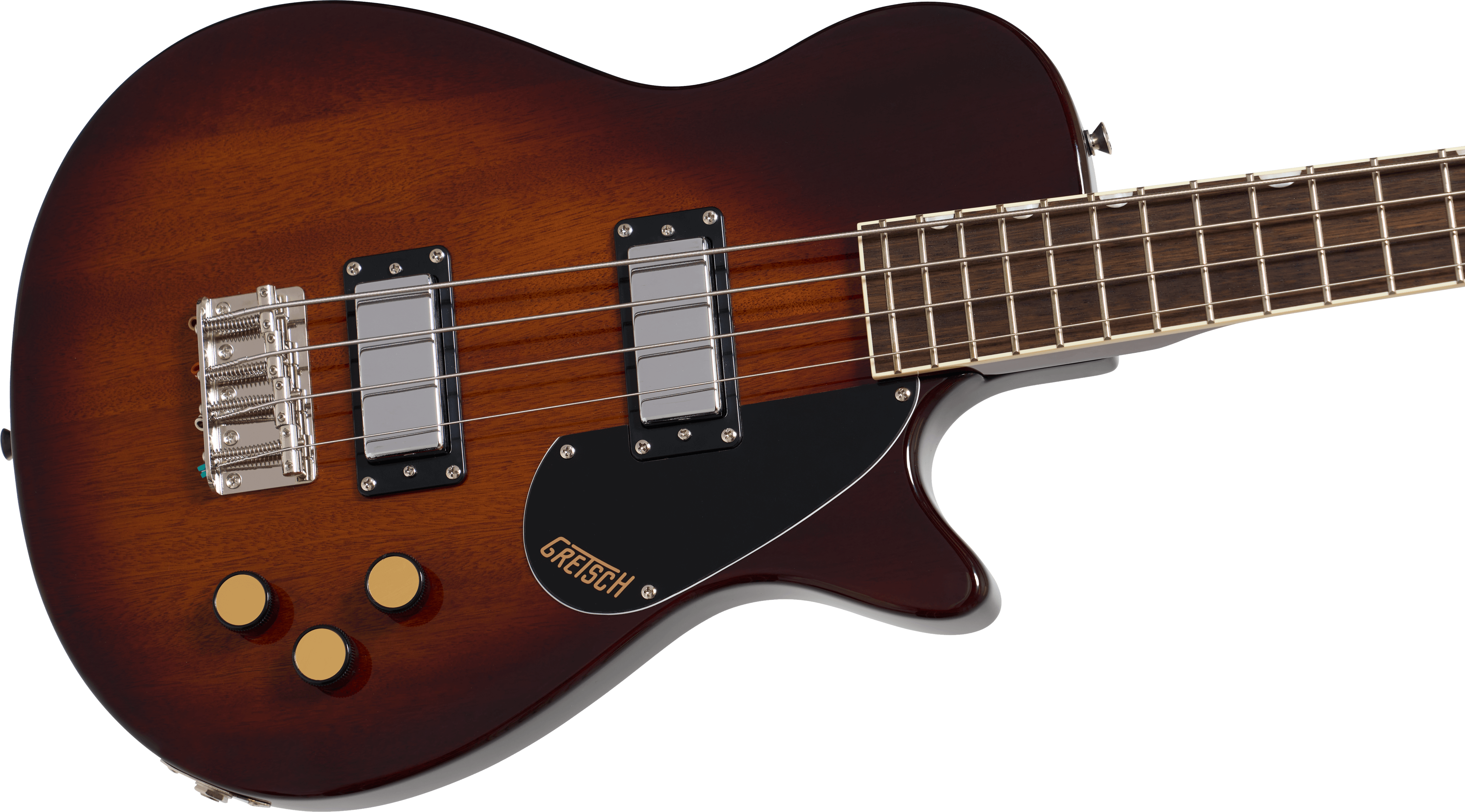 Gretsch Streamliner™ Jet™ Club Bass Single-Cut, Laurel Fingerboard, Havana Burst