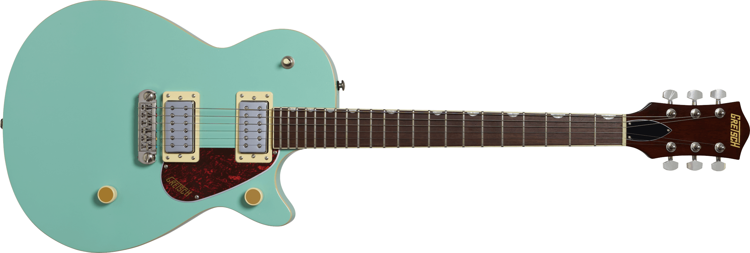 Gretsch Streamliner™ Jet™ Club Single-Cut with Wraparound, Laurel Fingerboard, Mint Metallic