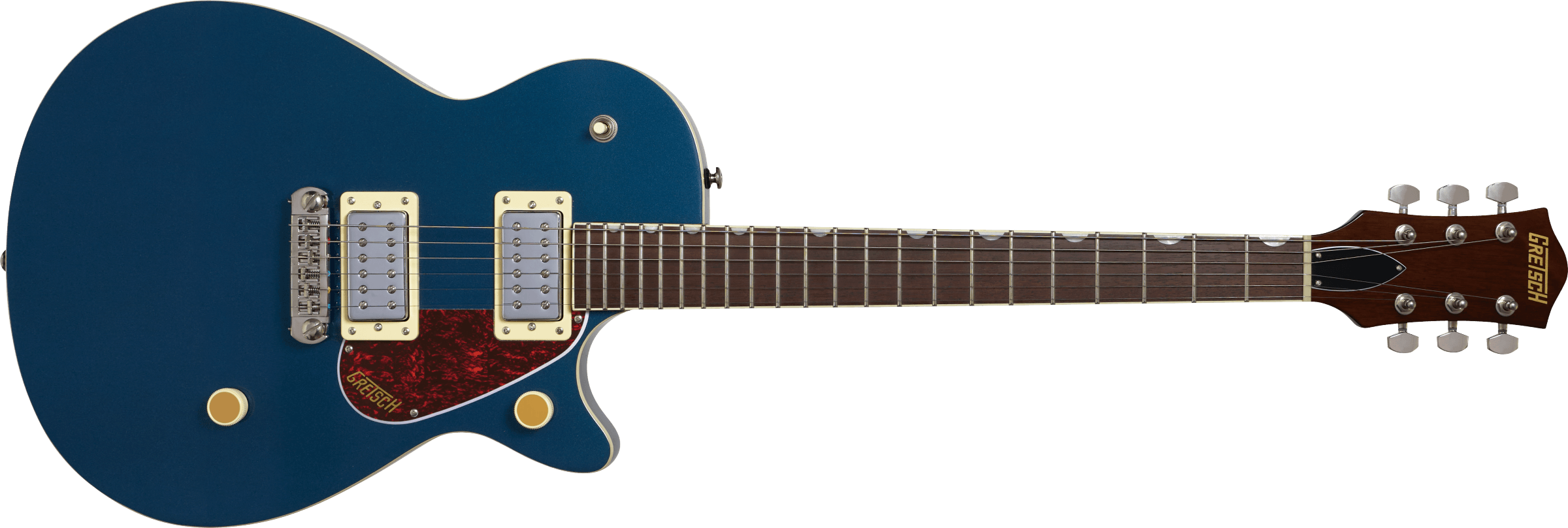 Gretsch Streamliner™ Jet™ Club Single-Cut with Wraparound, Laurel Fingerboard, Dark Denim